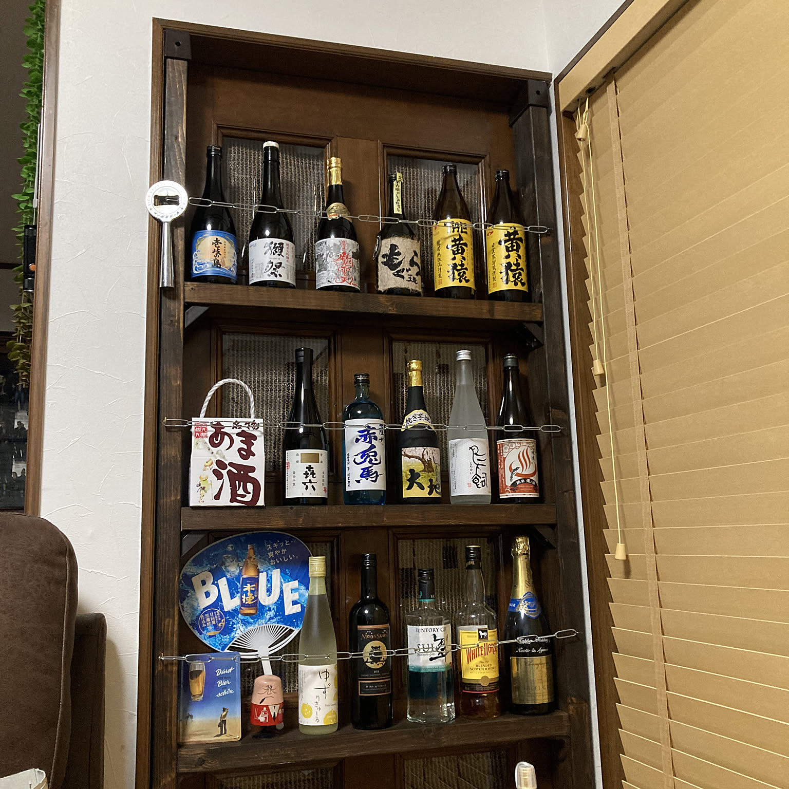 お酒 棚 お酒 ディスプレイのインテリア実例 ｜ RoomClip（ルーム