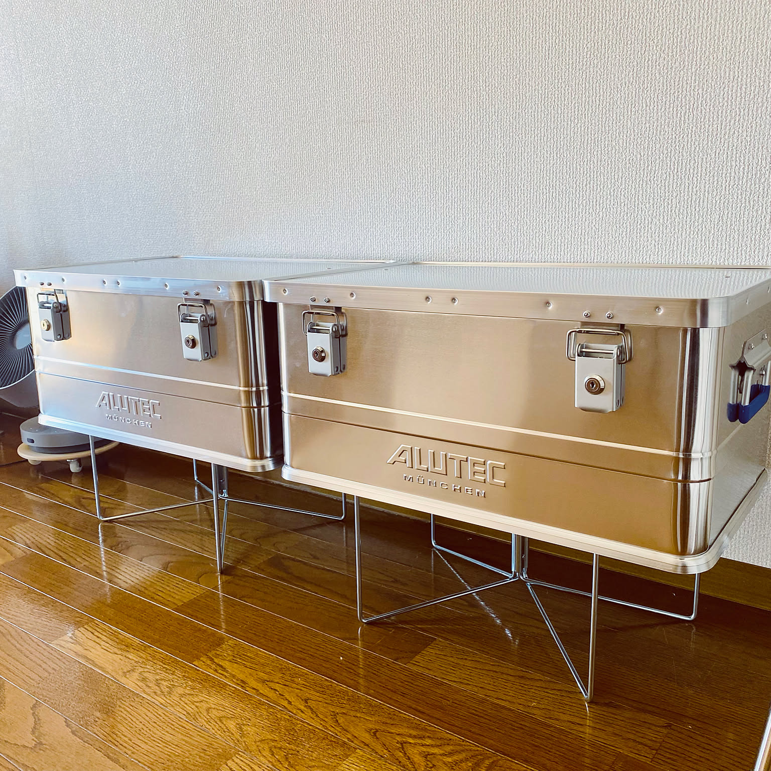 大注目】 KOWA INDUSTRY アルミコンテナインテリア ヴィンテージ