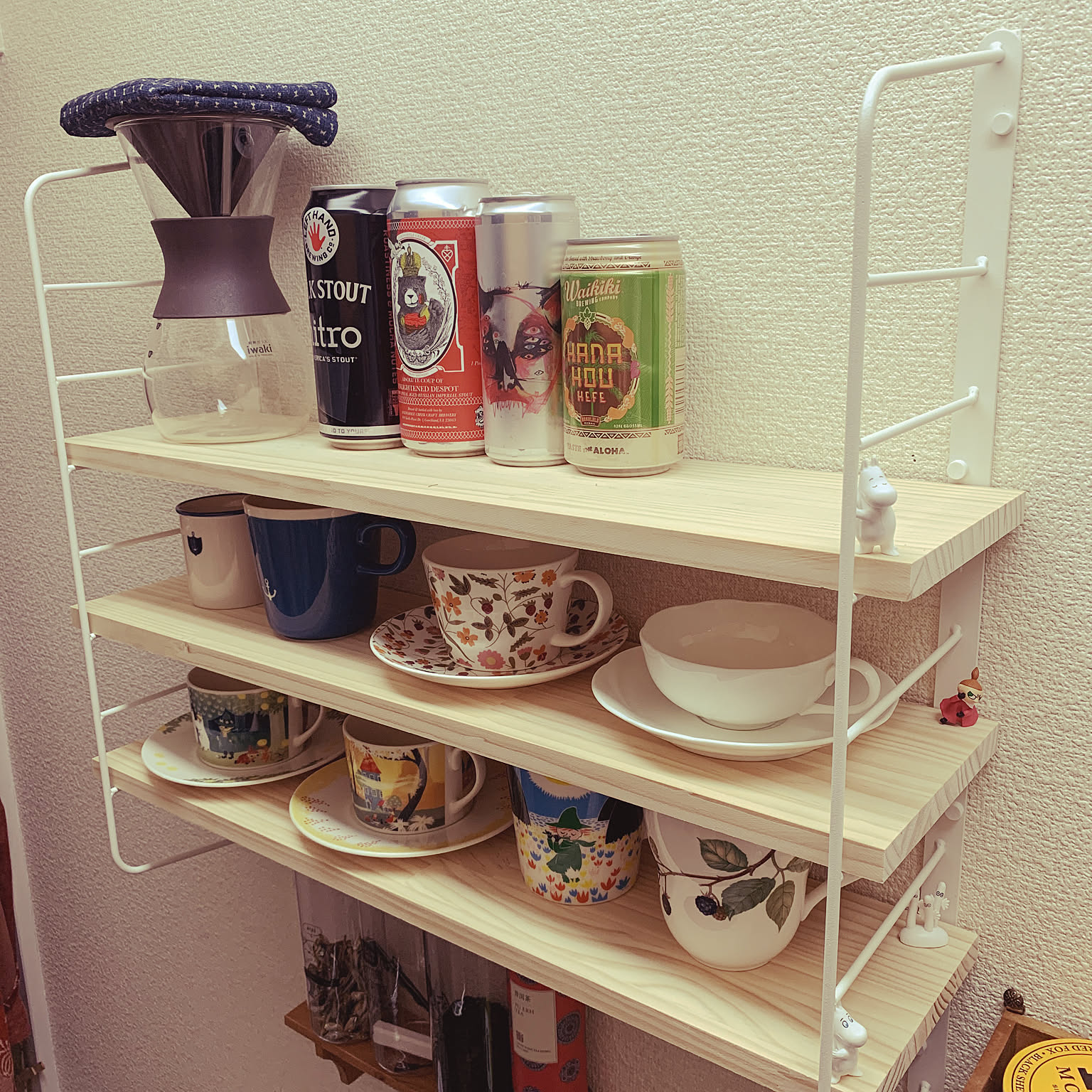 ウォールシェルフ コーヒーカップのおすすめ商品とおしゃれな実例