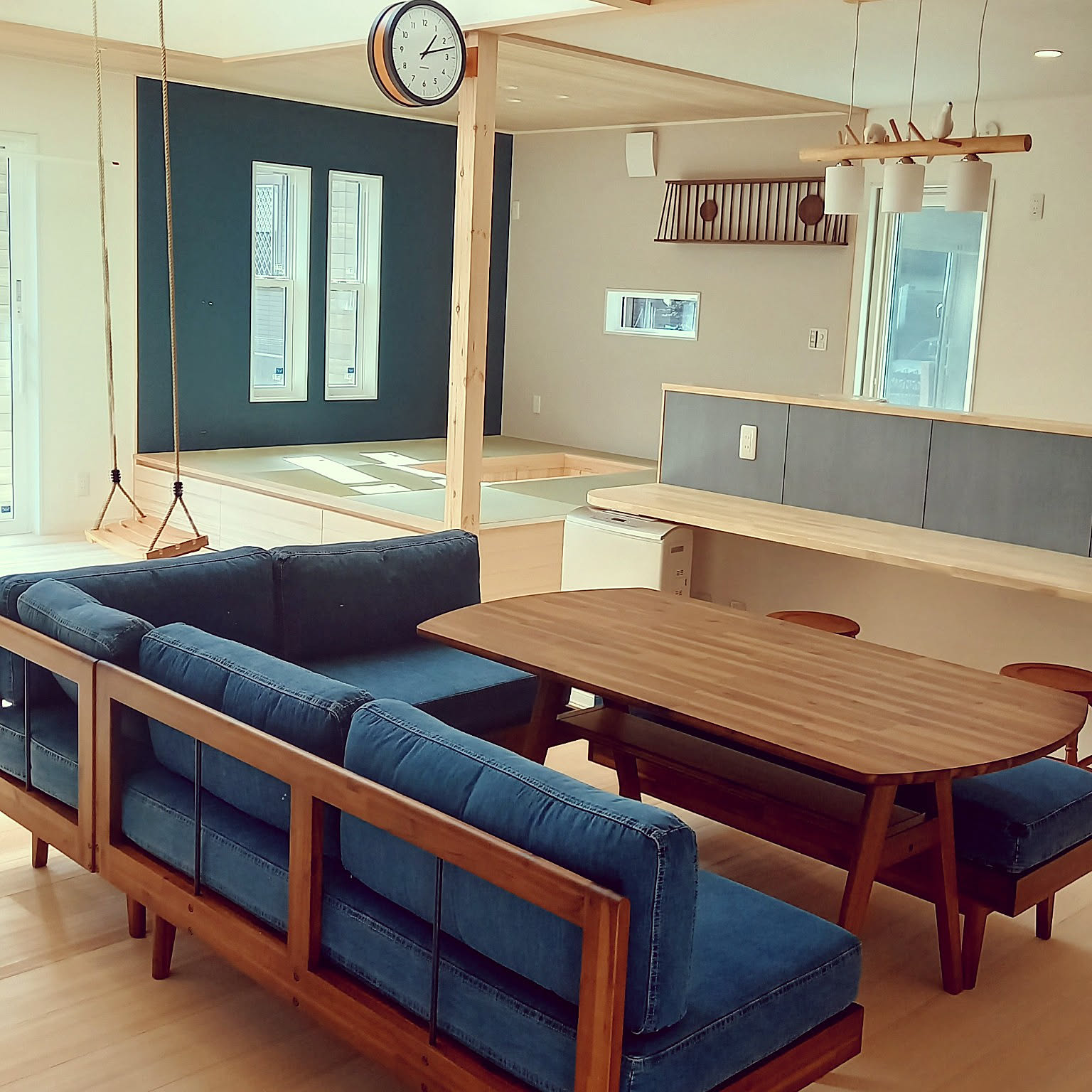 ソファ インディゴブルーのおすすめ商品とおしゃれな実例 ｜ RoomClip