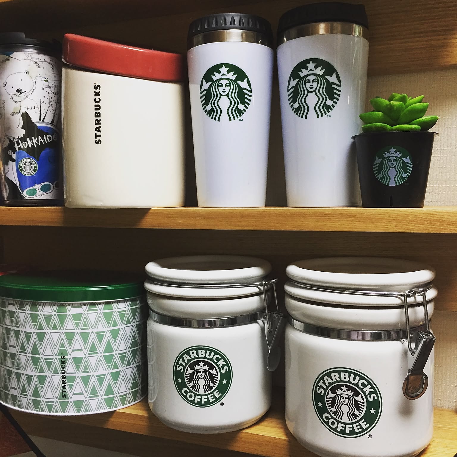 スタバキャニスターのおすすめ商品とおしゃれな実例 ｜ RoomClip