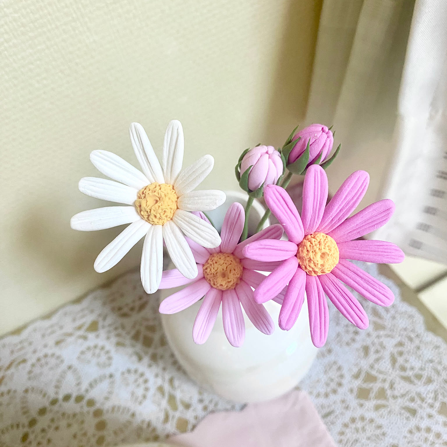 クレイフラワーマーガレットのおすすめ商品とおしゃれな実例