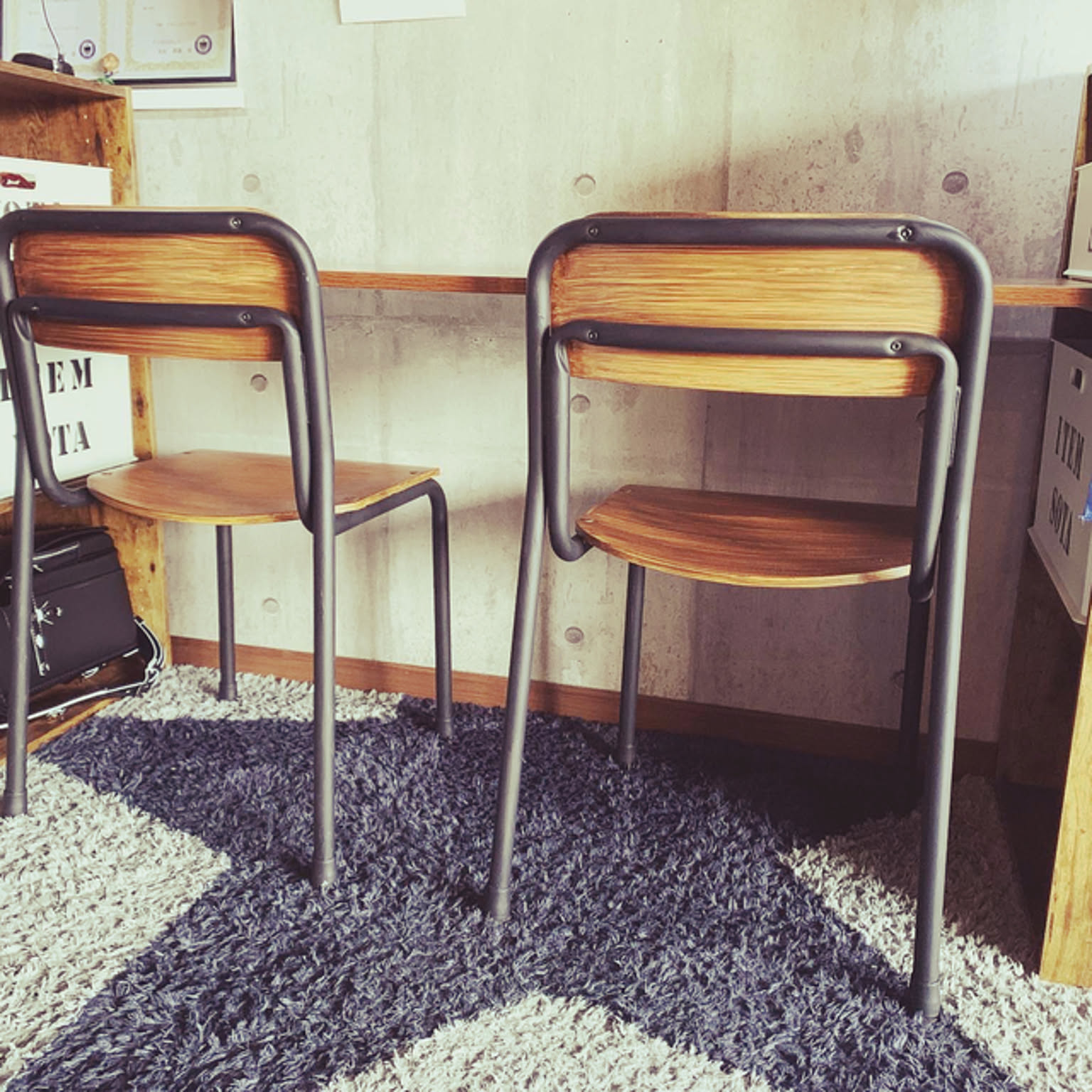 学校椅子リメイクのおすすめ商品とおしゃれな実例 ｜ RoomClip（ルーム