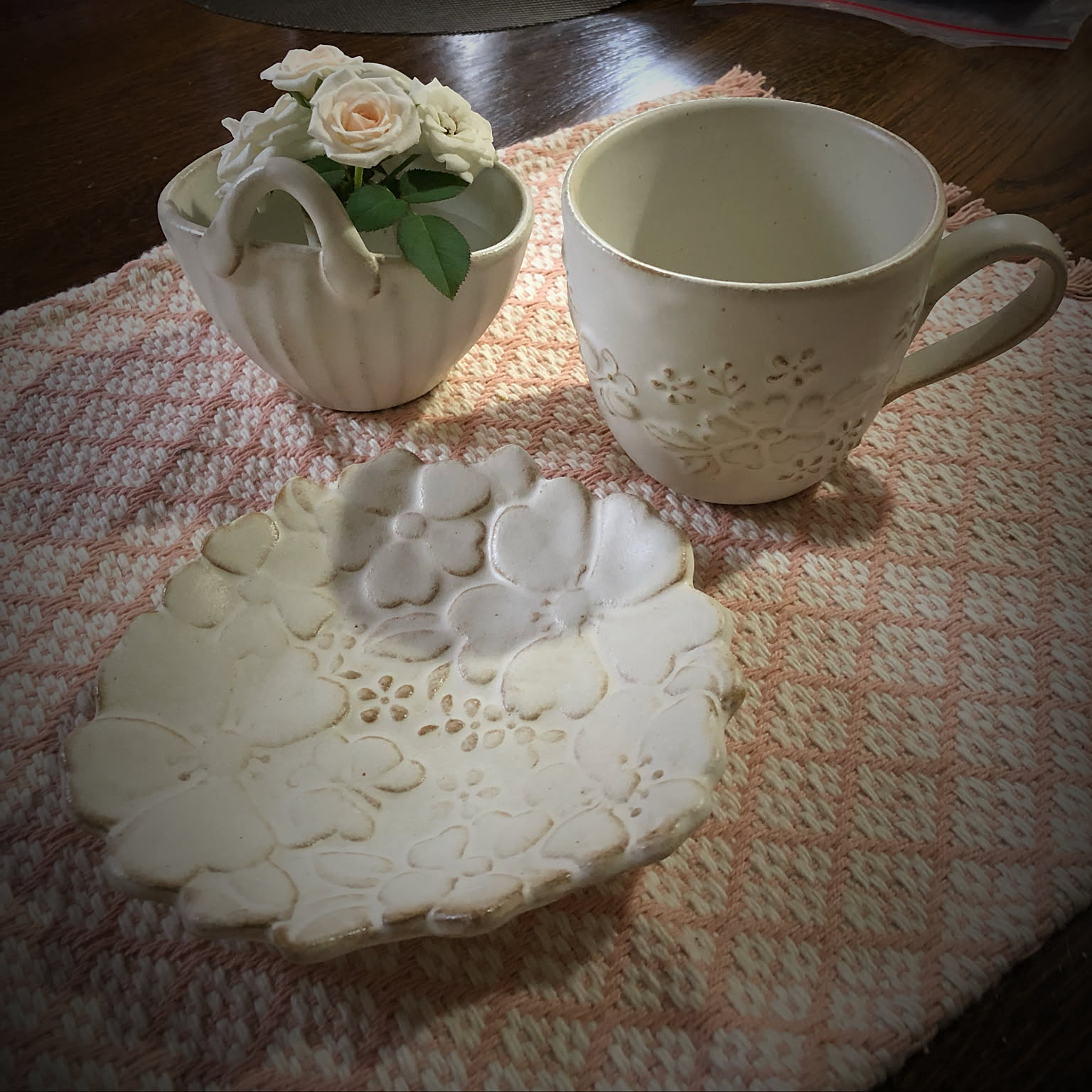 陶芸作家ものコーヒーカップ＆ソーサーティーカップ作家物陶器 眩