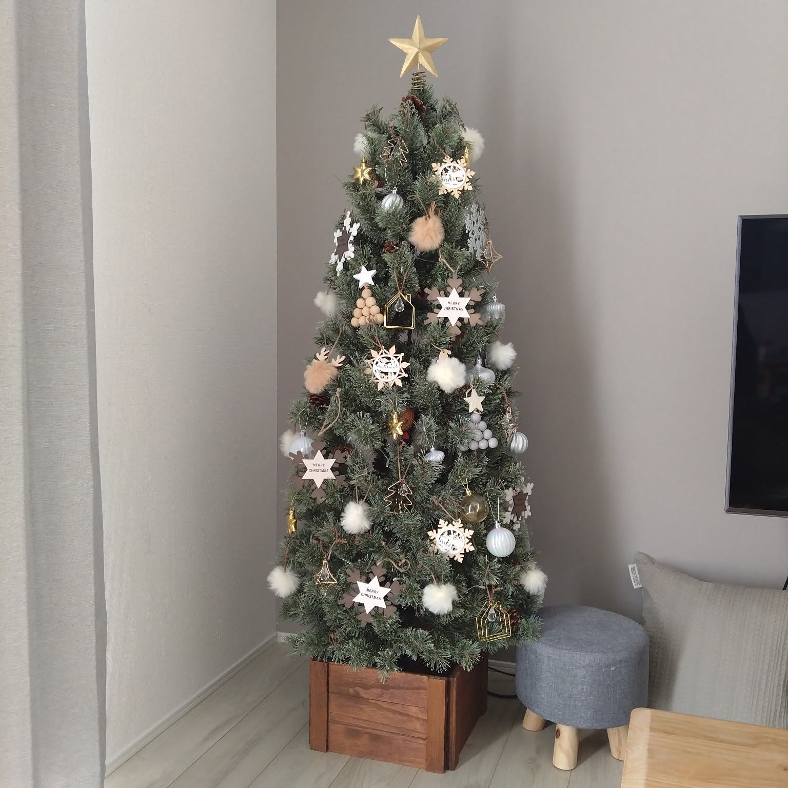 ニトリのオーナメント クリスマスツリー150cmのおすすめ商品と