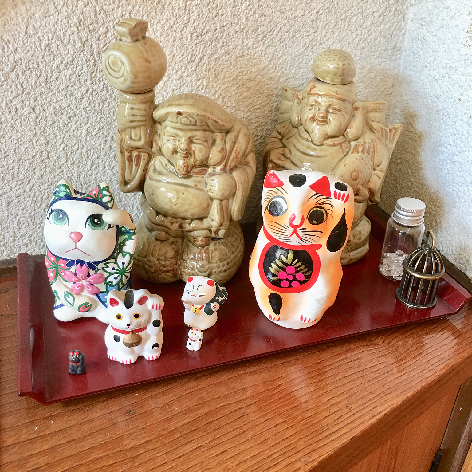 たち吉 七福神 置物 焼き物