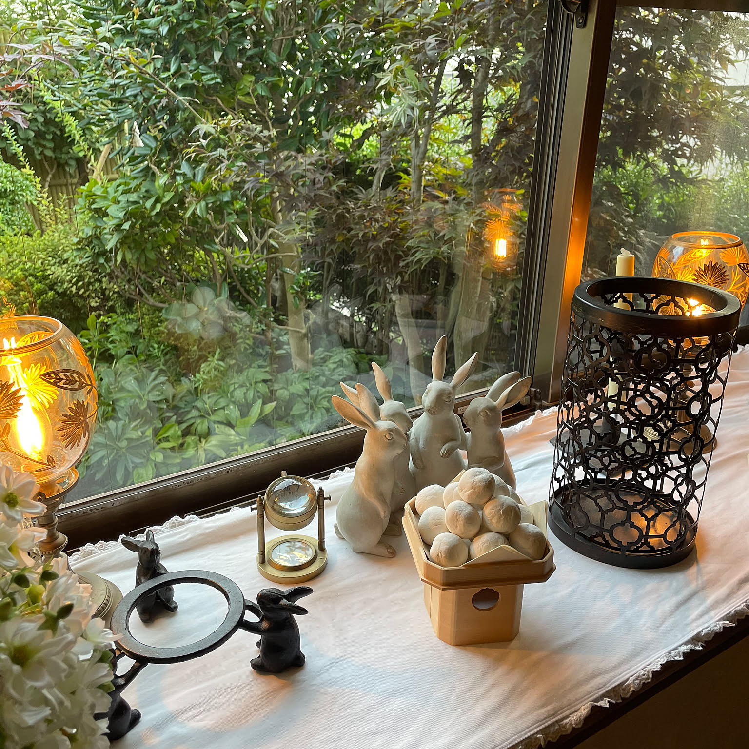 水晶，クリスタルガラス ，花瓶 ，花器，鳥の彫刻