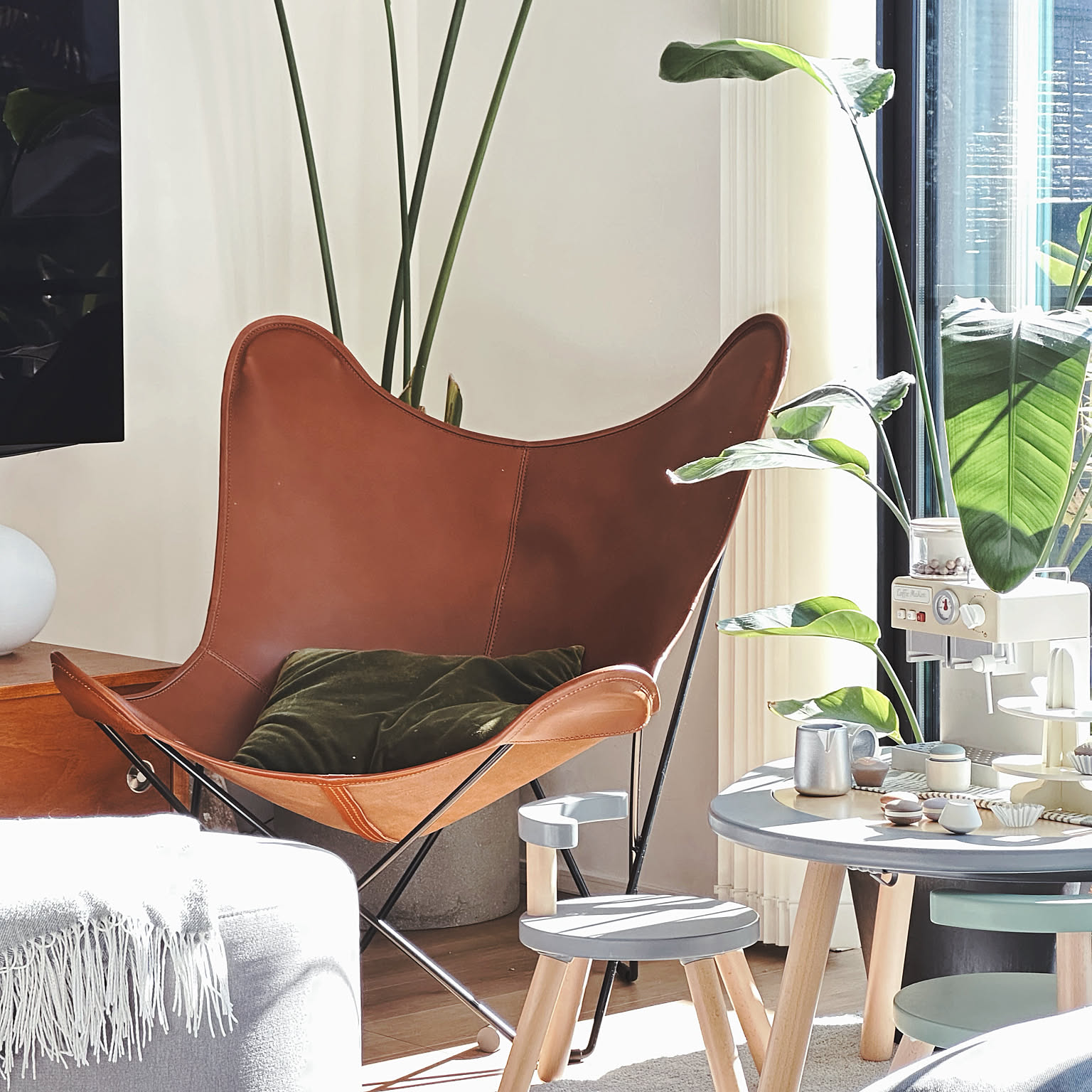 バタフライチェア　スツール　セット tyi6yujt.jpg