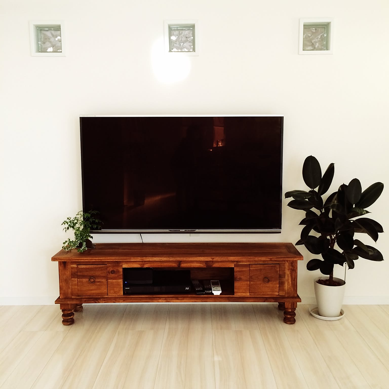 チーク　テレビ台 　リビングテーブル CALM ラタン×チーク無垢材 KAGOME ローボード 150cm幅 W2885XPを