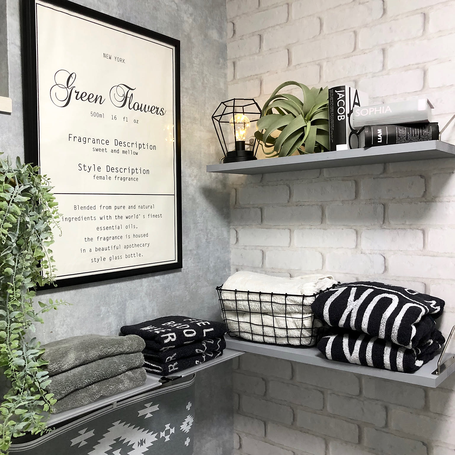 ウォールシェルフ タオル収納のアイデア・おすすめ商品・おしゃれな