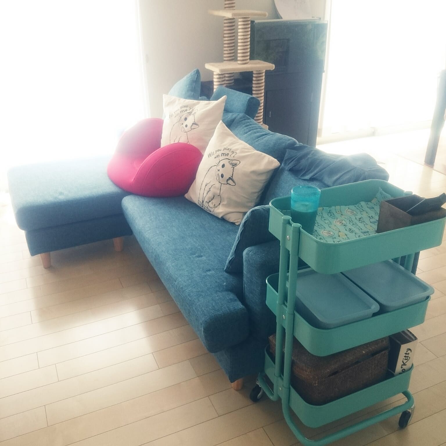 ソファ インディゴブルーのおすすめ商品とおしゃれな実例 ｜ RoomClip