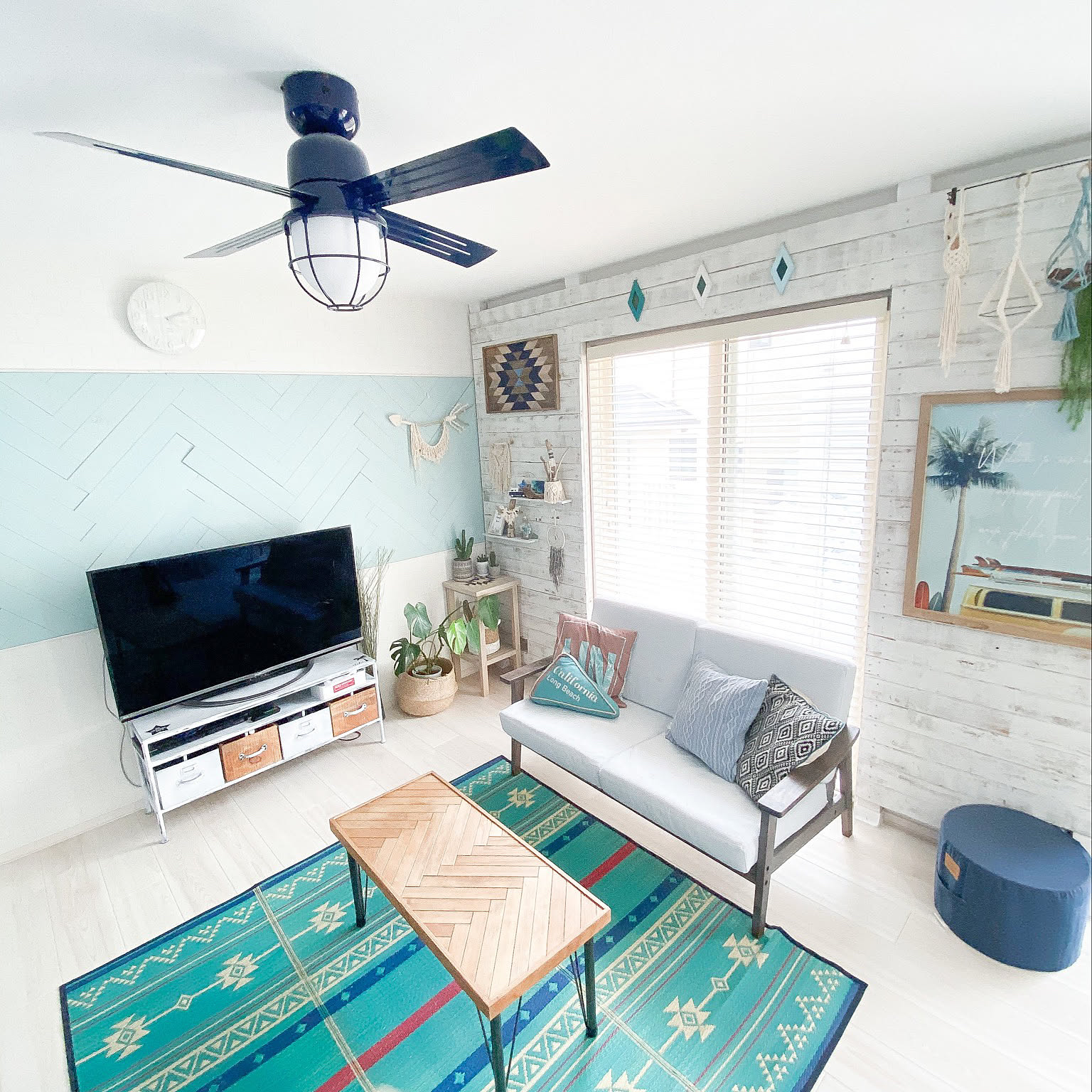 カリフォルニアスタイル/西海岸インテリア/西海岸風/海を感じる