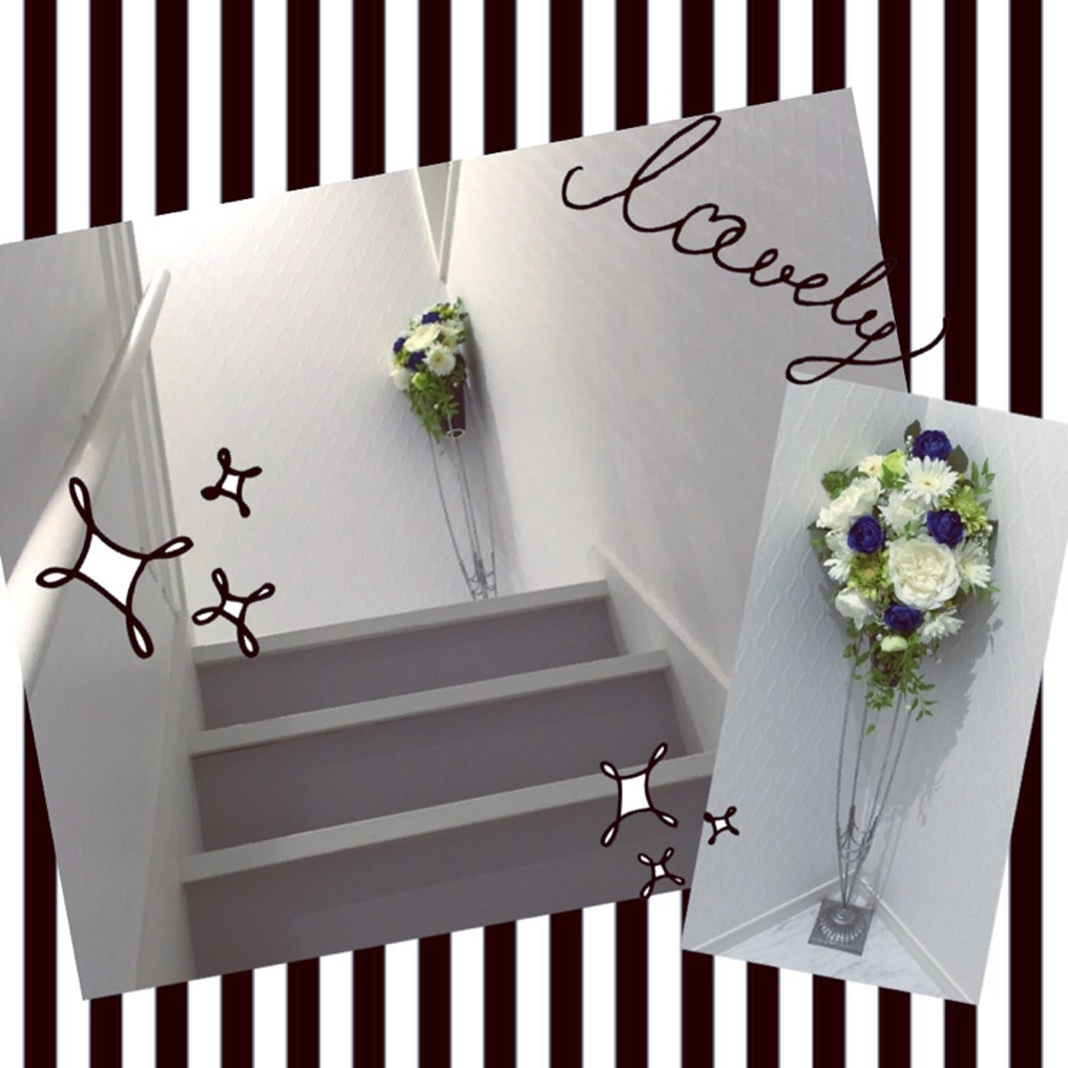 階段 フラワーアレンジのおすすめ商品とおしゃれな実例 ｜ RoomClip