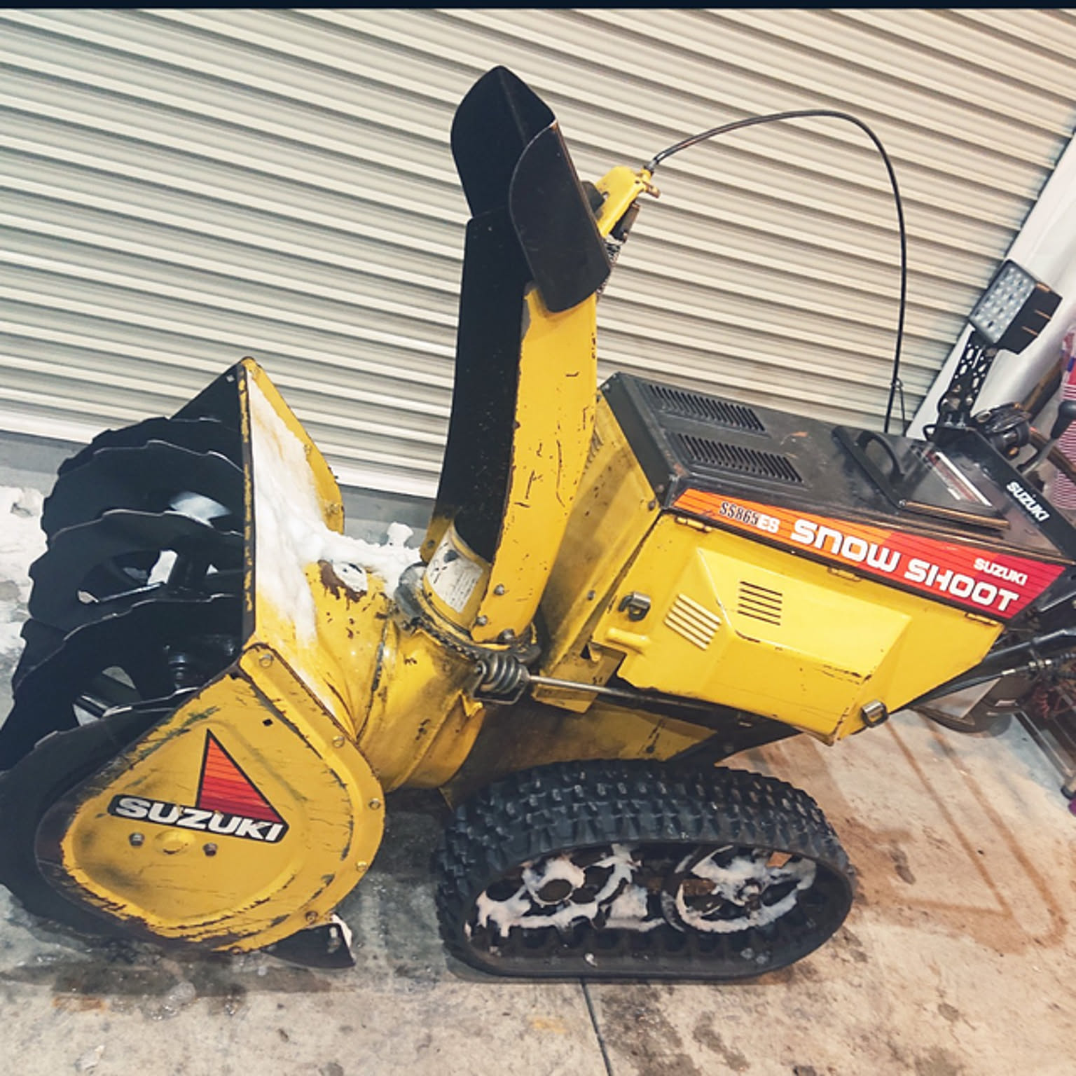 ss555SUZUKI除雪機