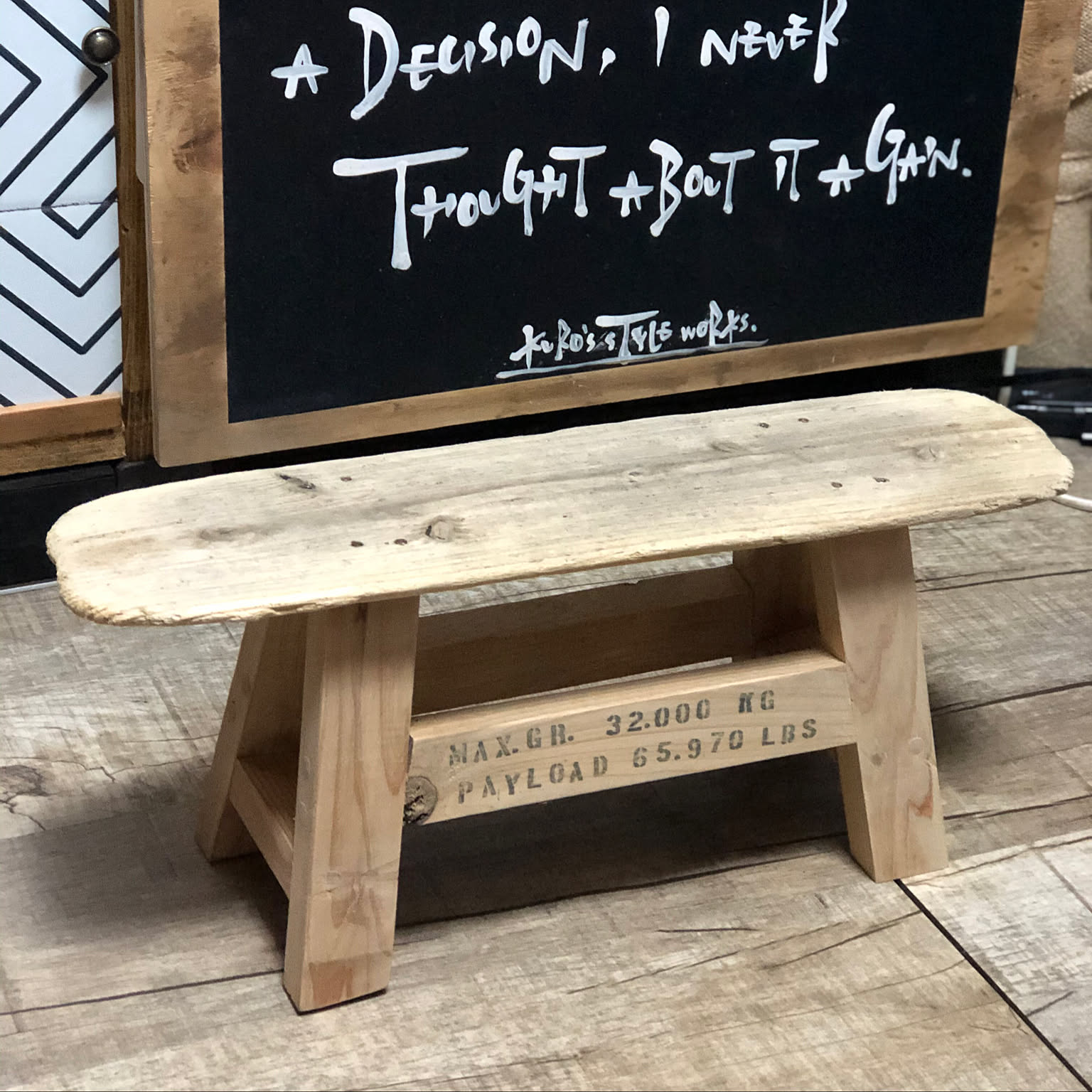 流木 椅子DIYのインテリア・手作りの実例 ｜ RoomClip（ルームクリップ）