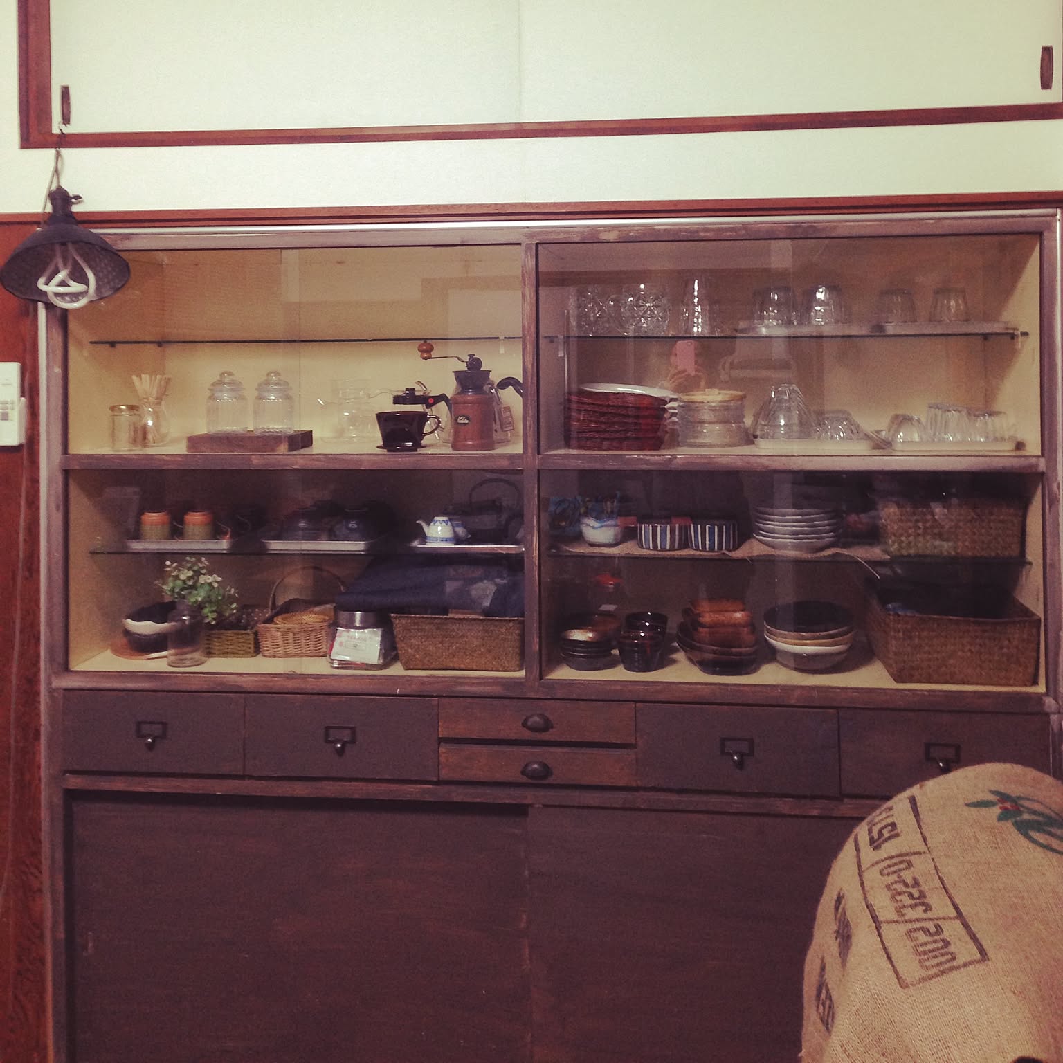 レトロ 水屋のおしゃれなインテリア・部屋・家具の実例 ｜ RoomClip