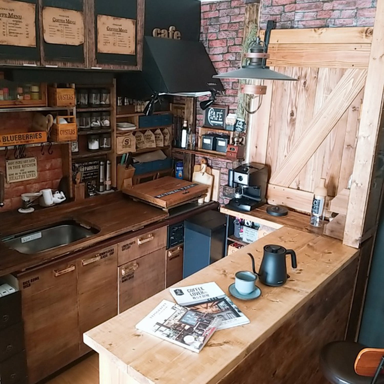 手作り　流し台　 Ⅲ 手作り 流し台 Ⅲ 手作り 流し台 Ⅲ 手作り 流し台 ③ 廃材を使って0円