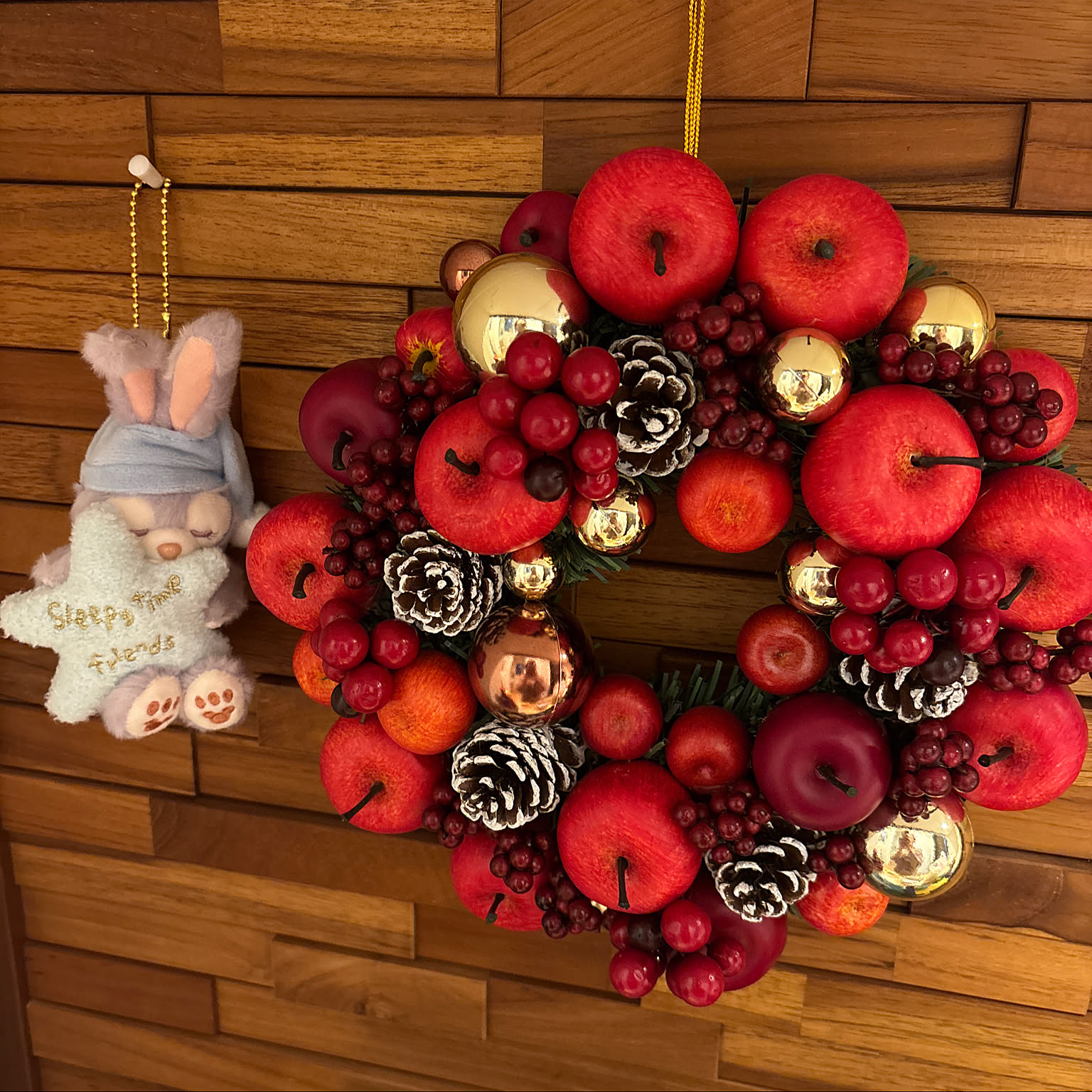 Afternoon Tea アフタヌーンティー　アップルリースM リース　壁飾り AfternoonTea - 新品未開封 アフタヌーンティー クリスマス