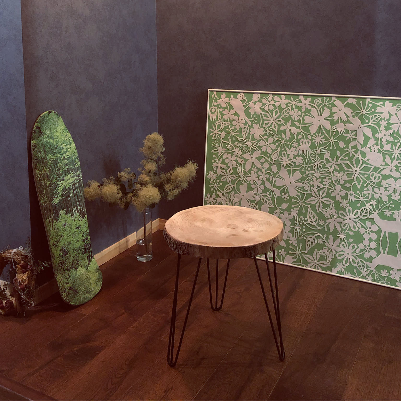 切り株 DIYテーブルのインテリア・手作りの実例 ｜ RoomClip（ルーム