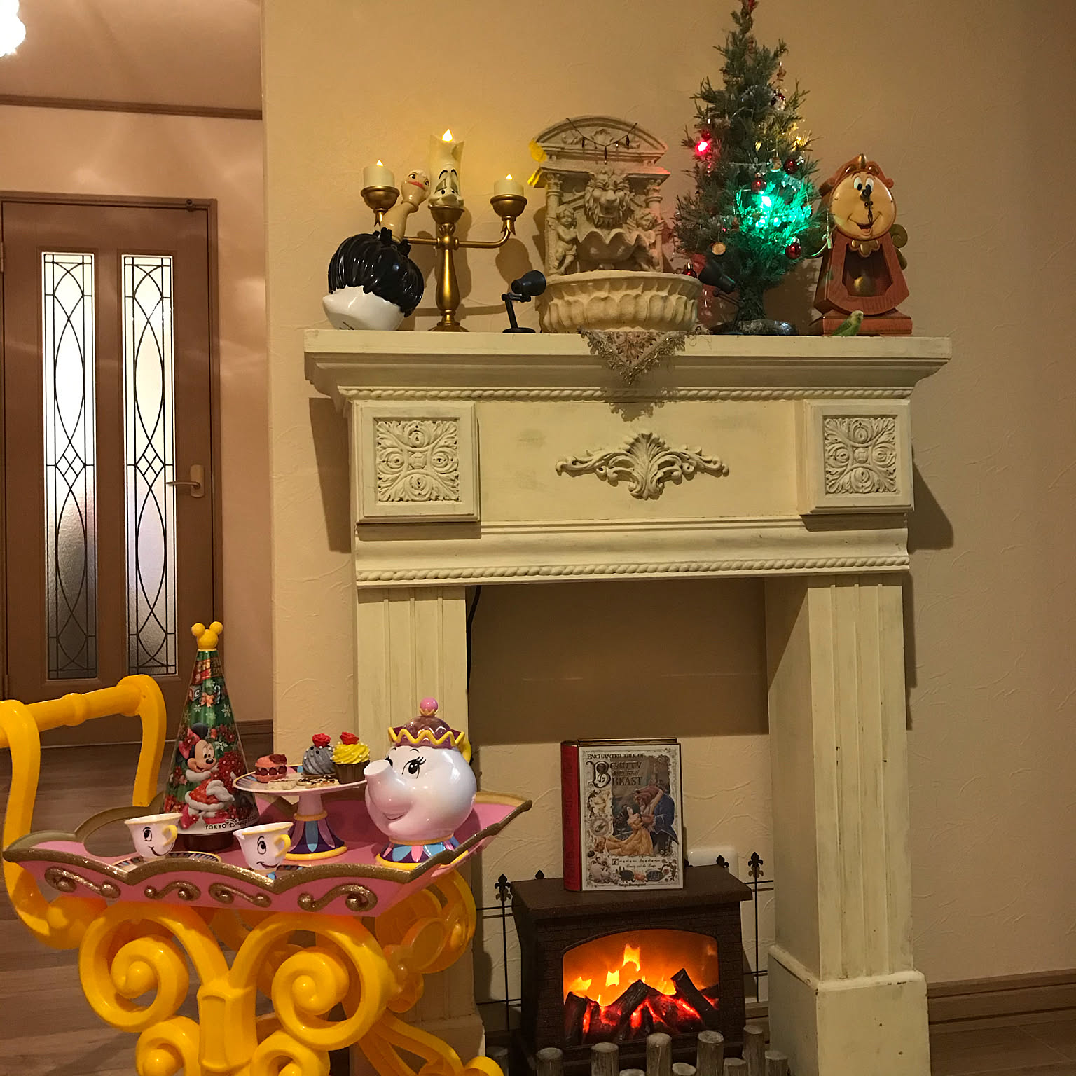 マントルピースミディアムローズ　クリスマスインテリア 楽天市場】マントルピースミディアムローズ(サイズ変更可能