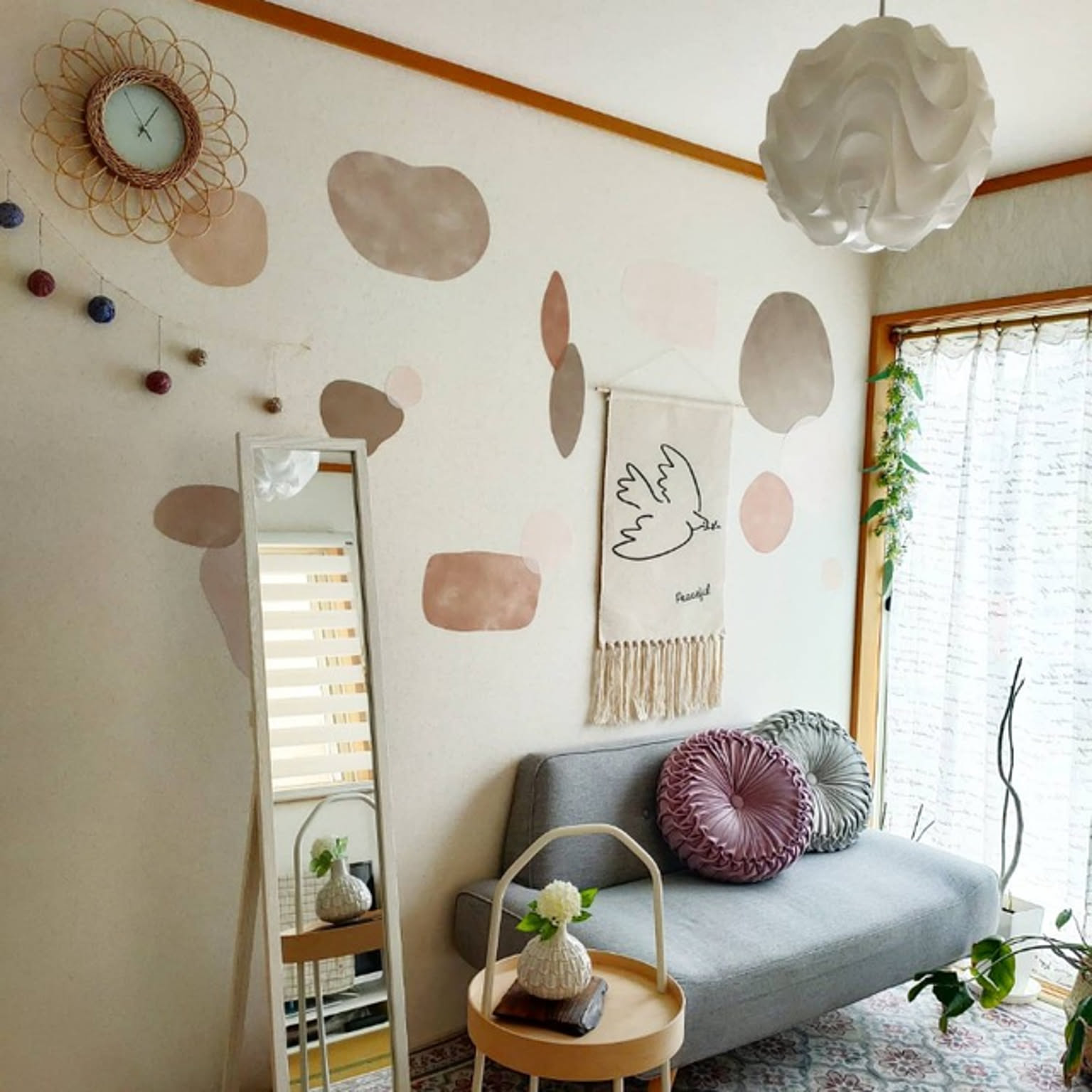 IKEA ラウンドクッションのおすすめ商品とおしゃれな実例