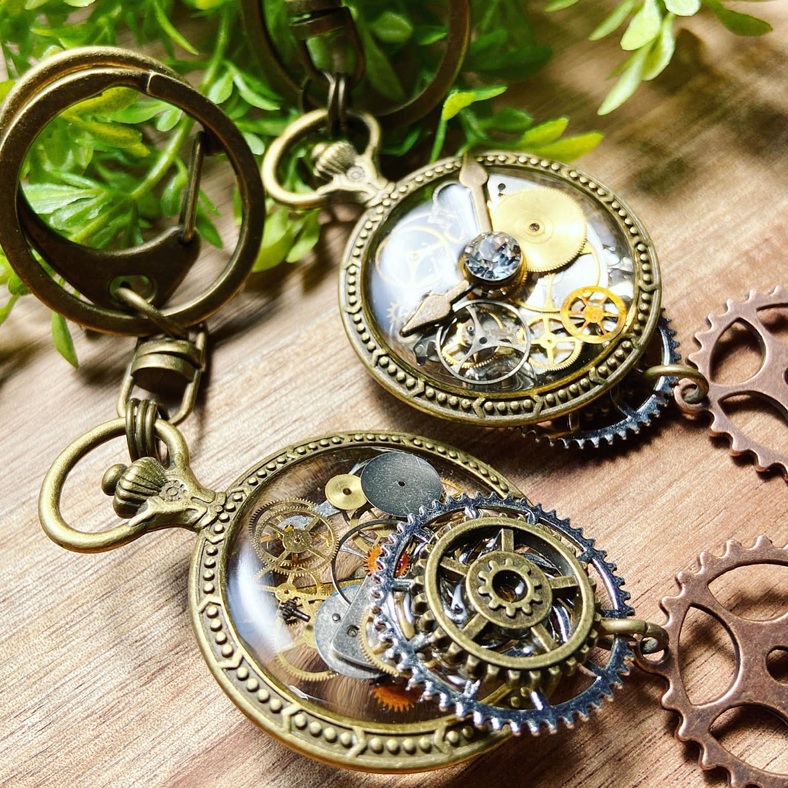 時計パーツ ジャンク 部品 アクセサリー スチームパンク （古い