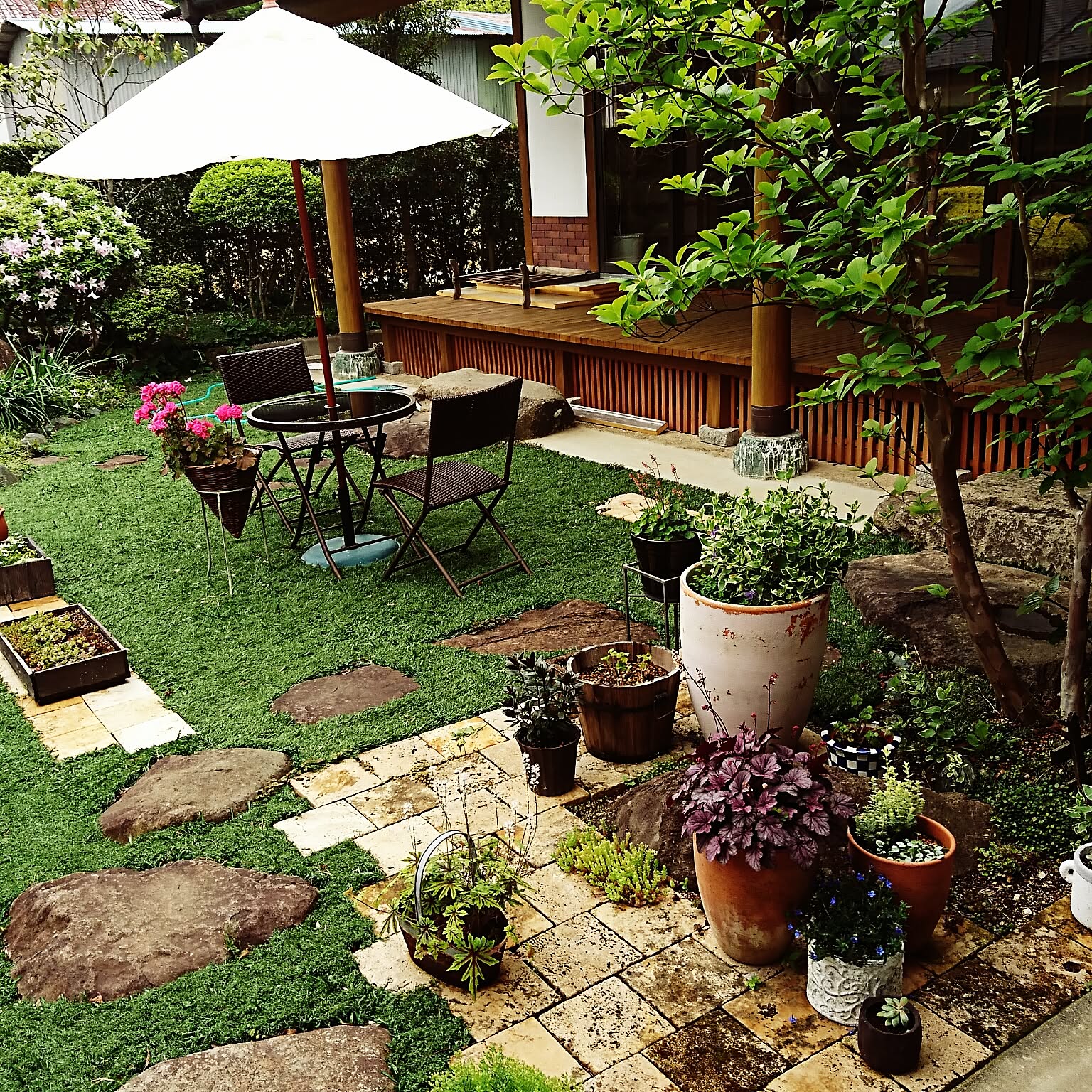 テラコッタ 人工芝のおすすめ商品とおしゃれな実例 ｜ RoomClip 