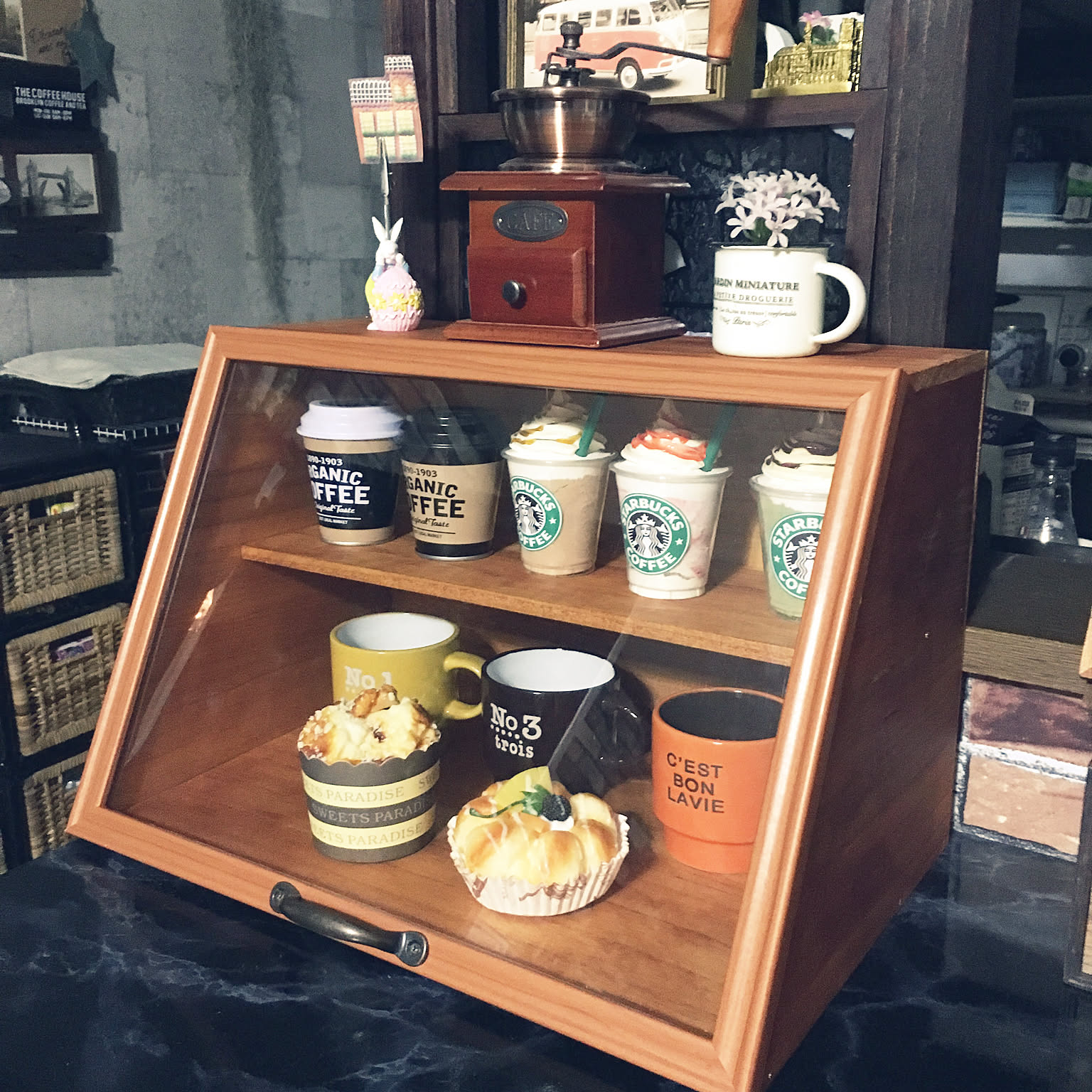 カフェショーケースのインテリア実例 ｜ RoomClip（ルームクリップ）