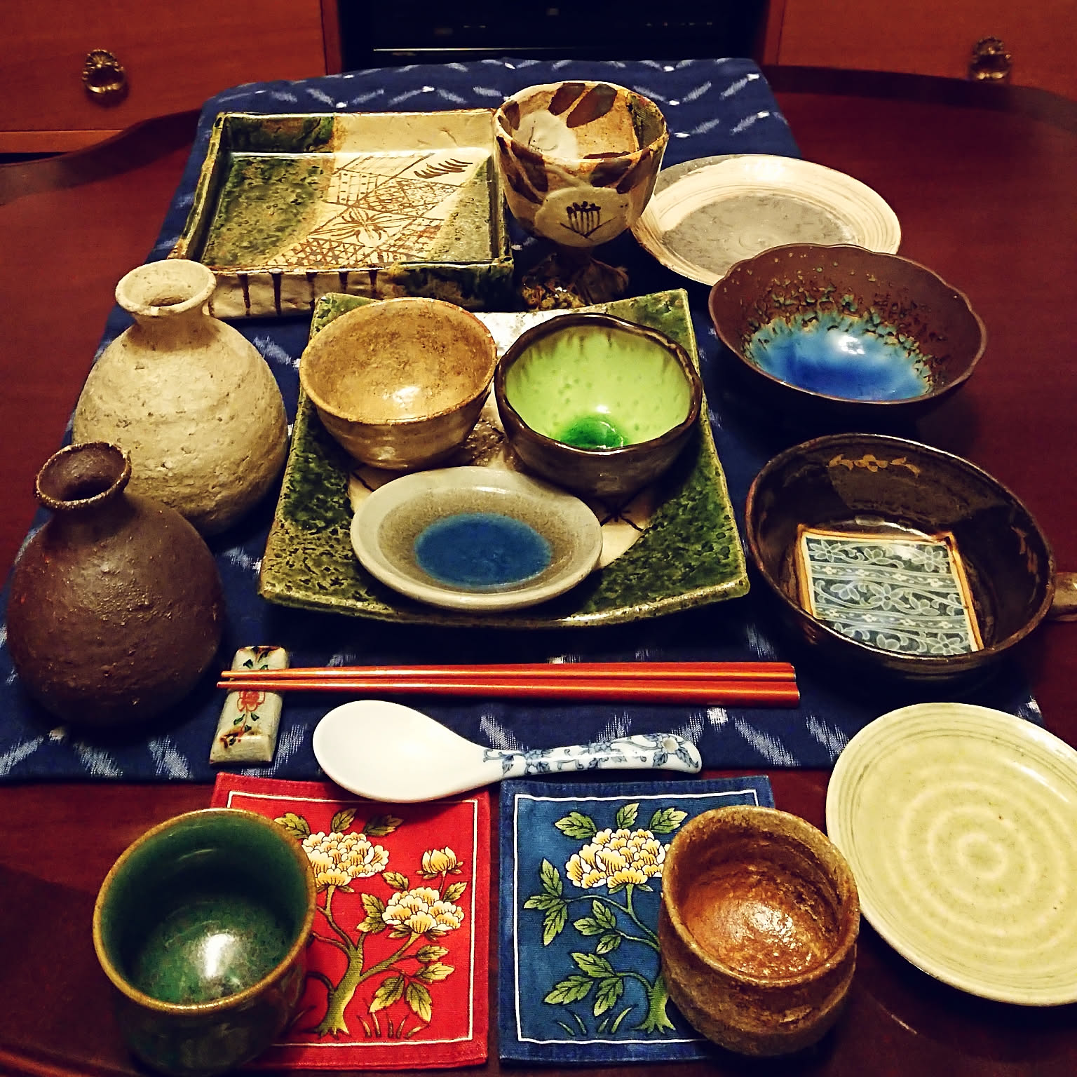 ◇共箱有 古織部焼 薬味入れ 銘有り