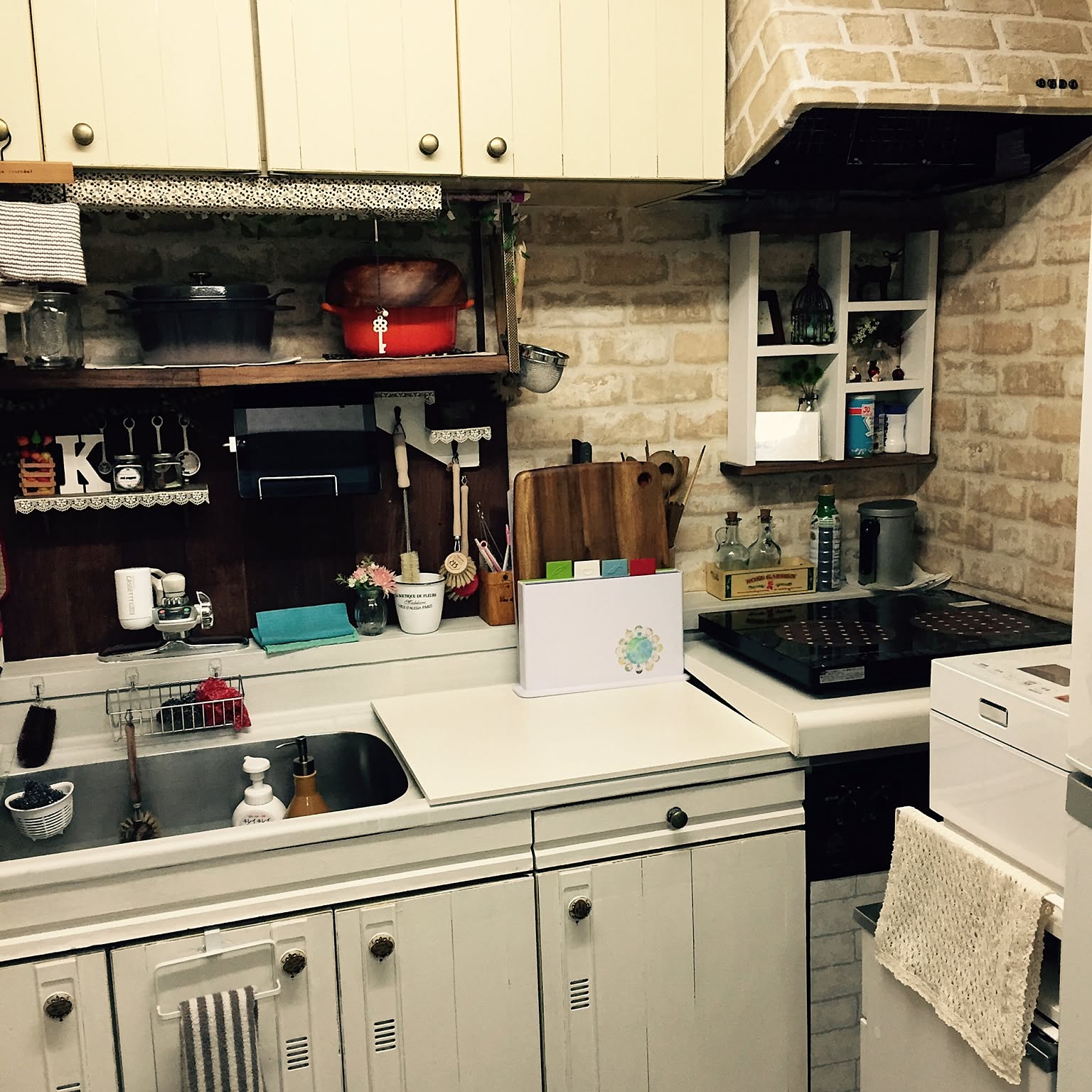 キッチンシンクdiyのインテリア・手作りの実例 ｜ RoomClip（ルーム