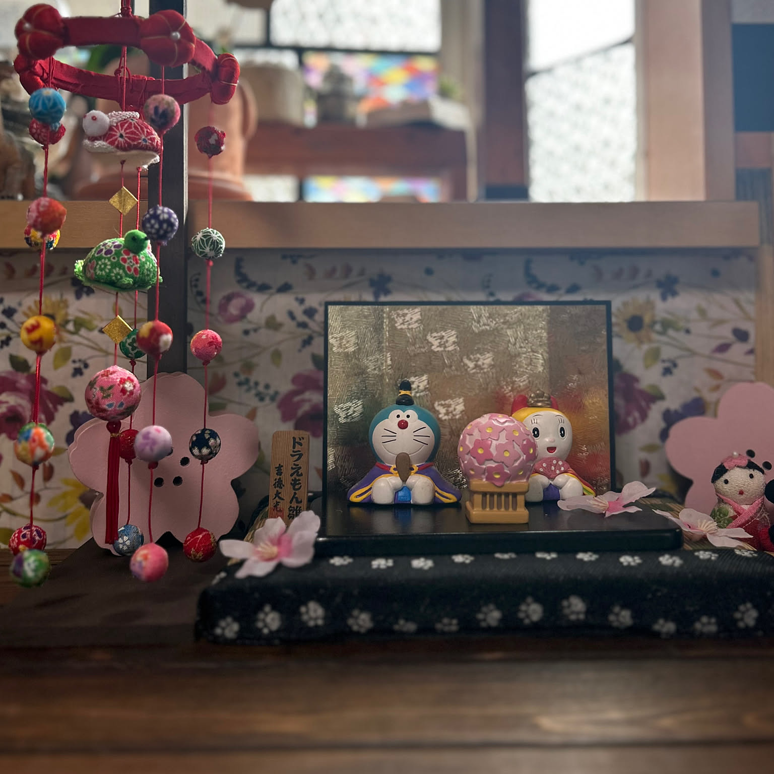 ハンドメイド さげもんのおしゃれなアレンジ・飾り方のインテリア実例