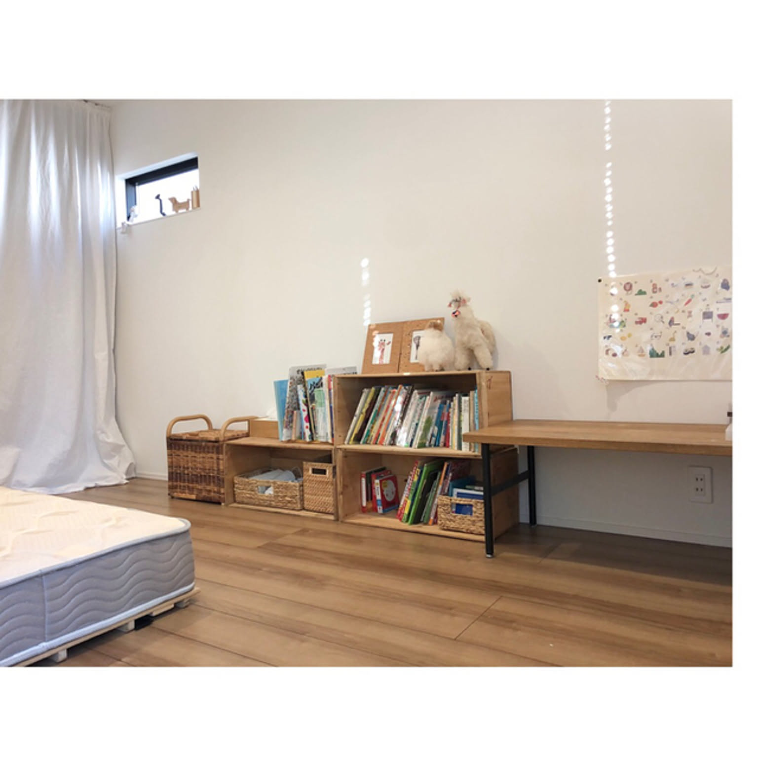 絵本棚 りんご箱のおすすめ商品とおしゃれな実例 ｜ RoomClip（ルーム