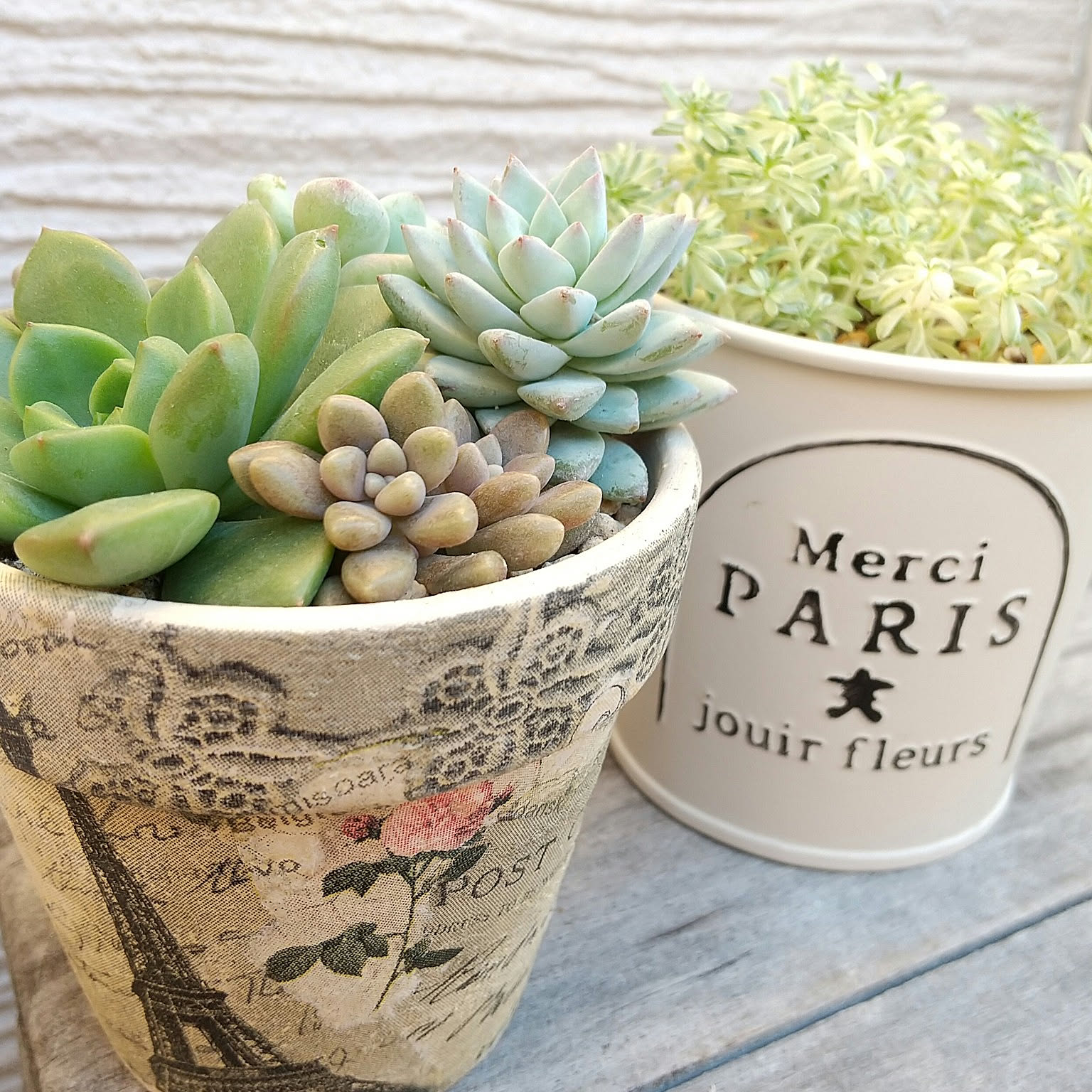 デコバージュ 鉢カバー リメイク 夜景 デコパージュ リメイク鉢のおすすめ商品とおしゃれな実例