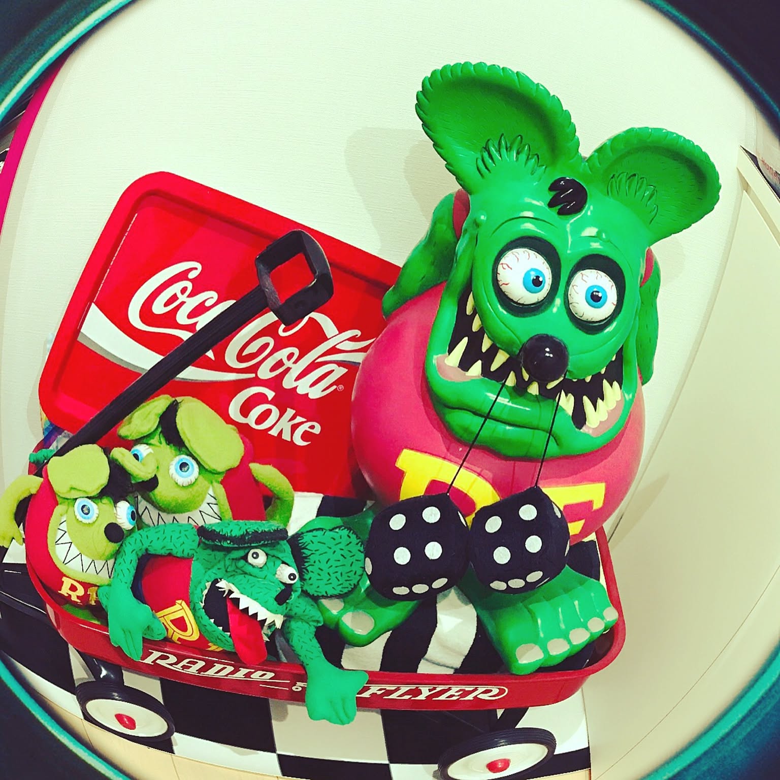 美品】RAT FINK スタチュー フィギュア 箱付 【公式通販】