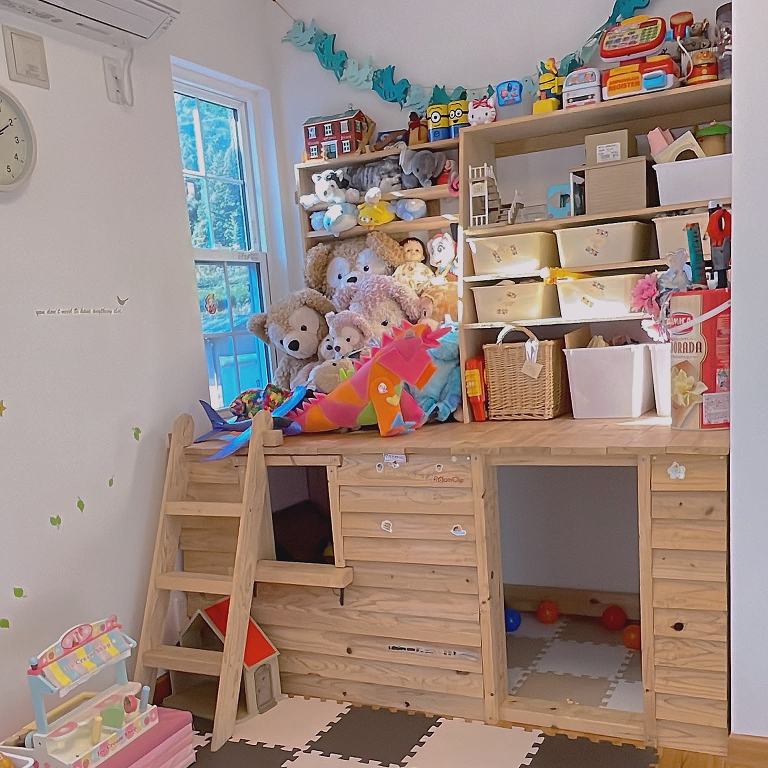 秘密基地DIY/秘密基地 キッズスペース/子供部屋女の子/子供部屋DIY