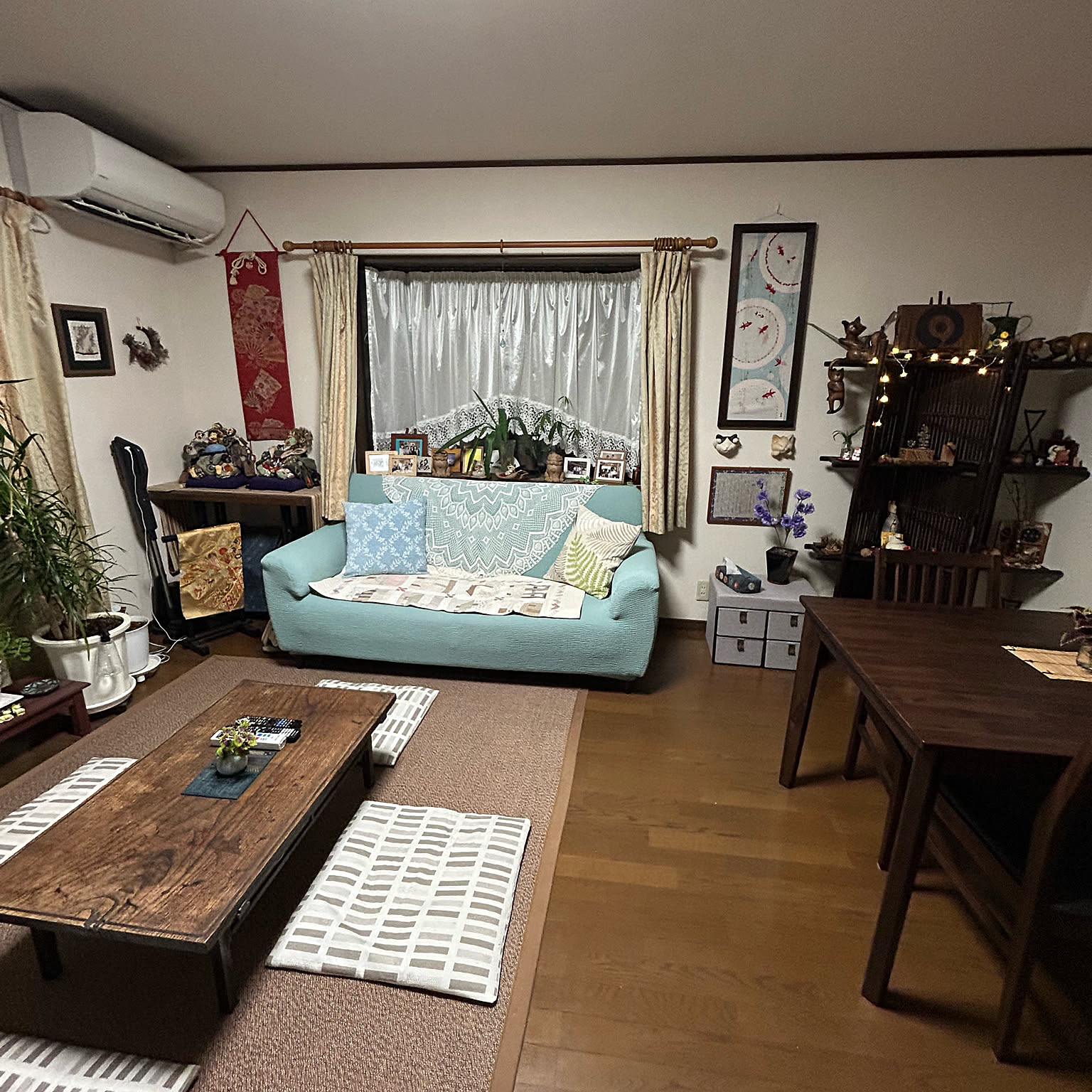 【ナフコ】ひとり暮らし用ソファベッド 自在に寛ぐ ずぼらソファ 5点リクライニング 二人掛け コンパクト