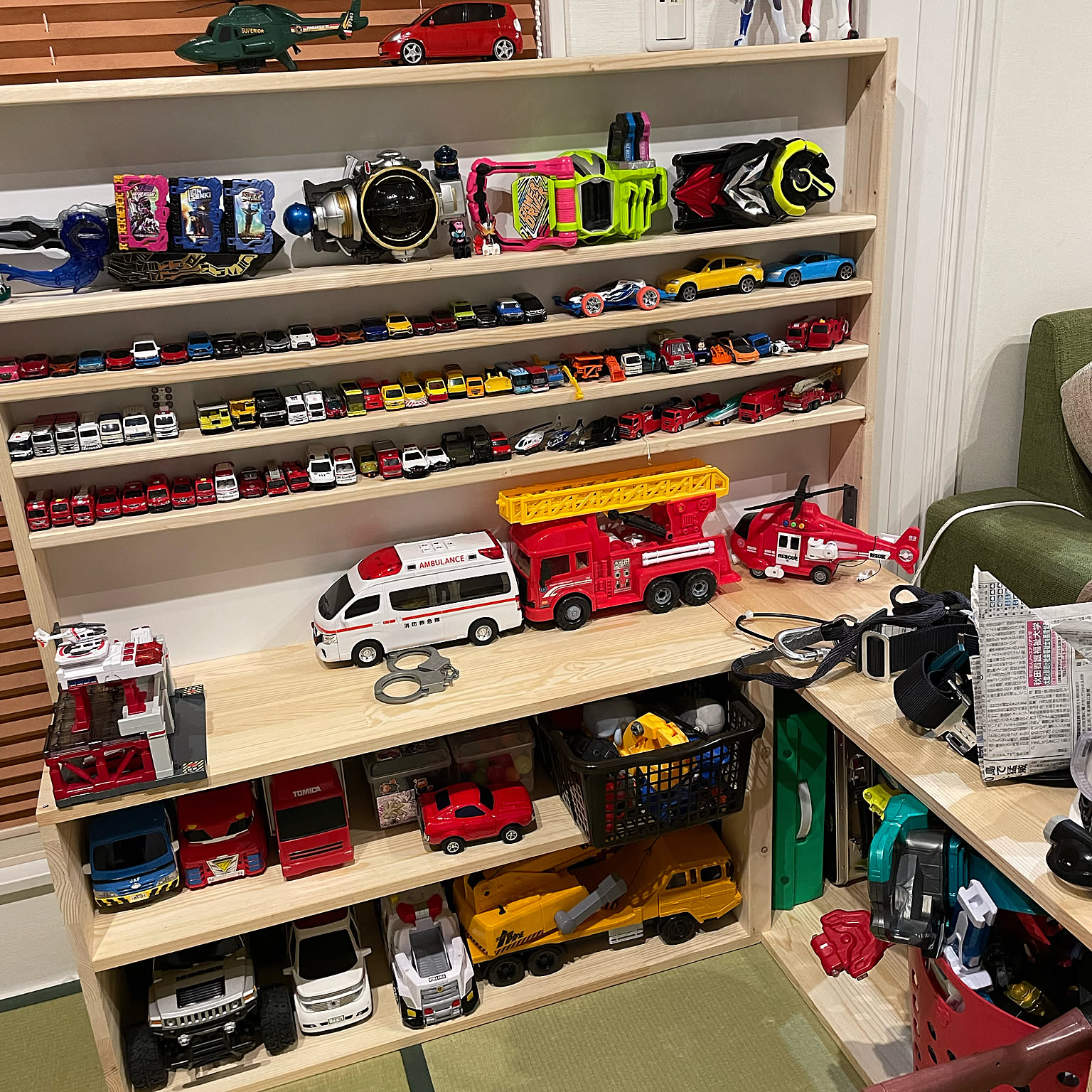 トミカケース 60台収納 コレクション ディスプレイ ミニカー