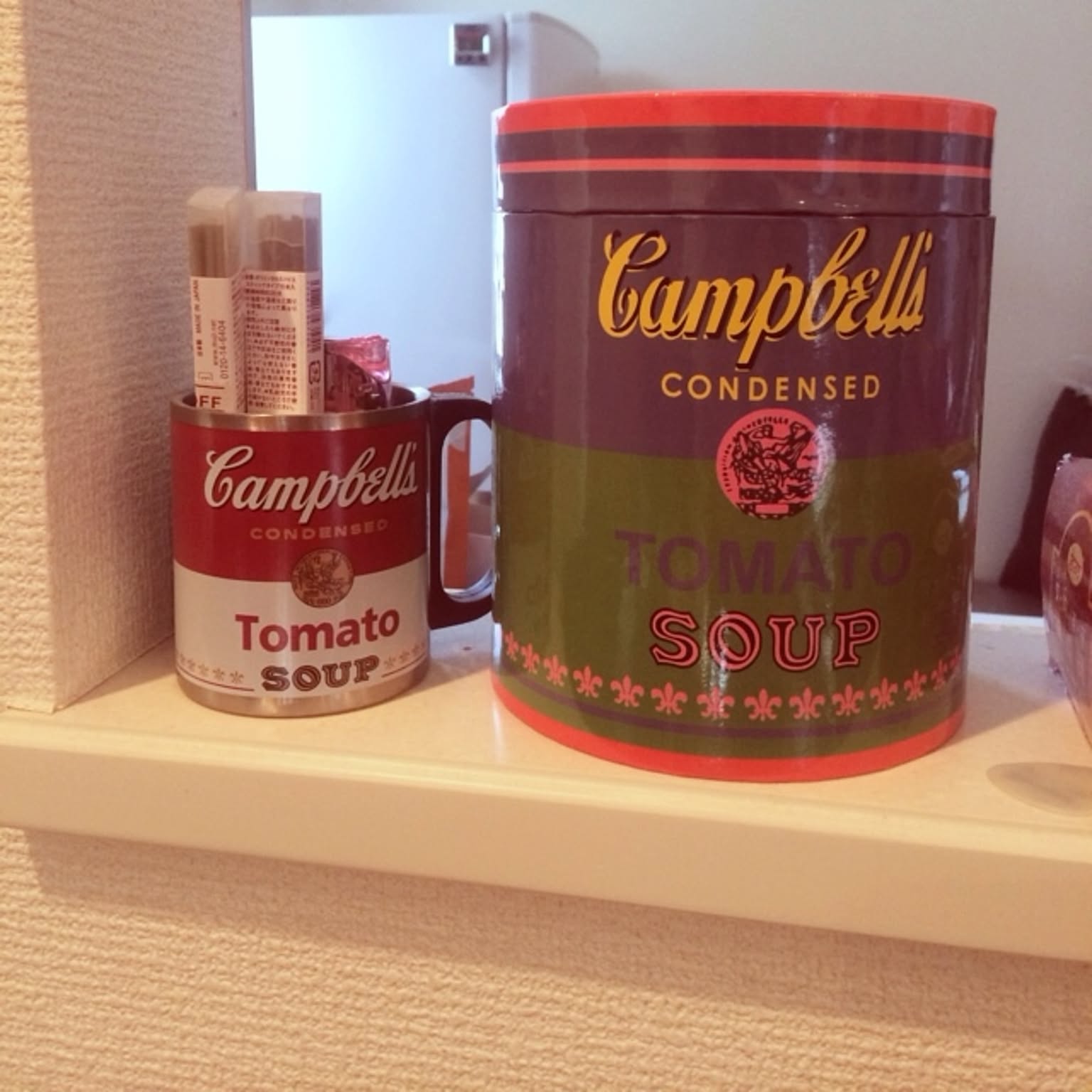 キャンベルスープ　インテリア キャンベルスープの缶のインテリア実例 ｜ RoomClip（ルームクリップ）