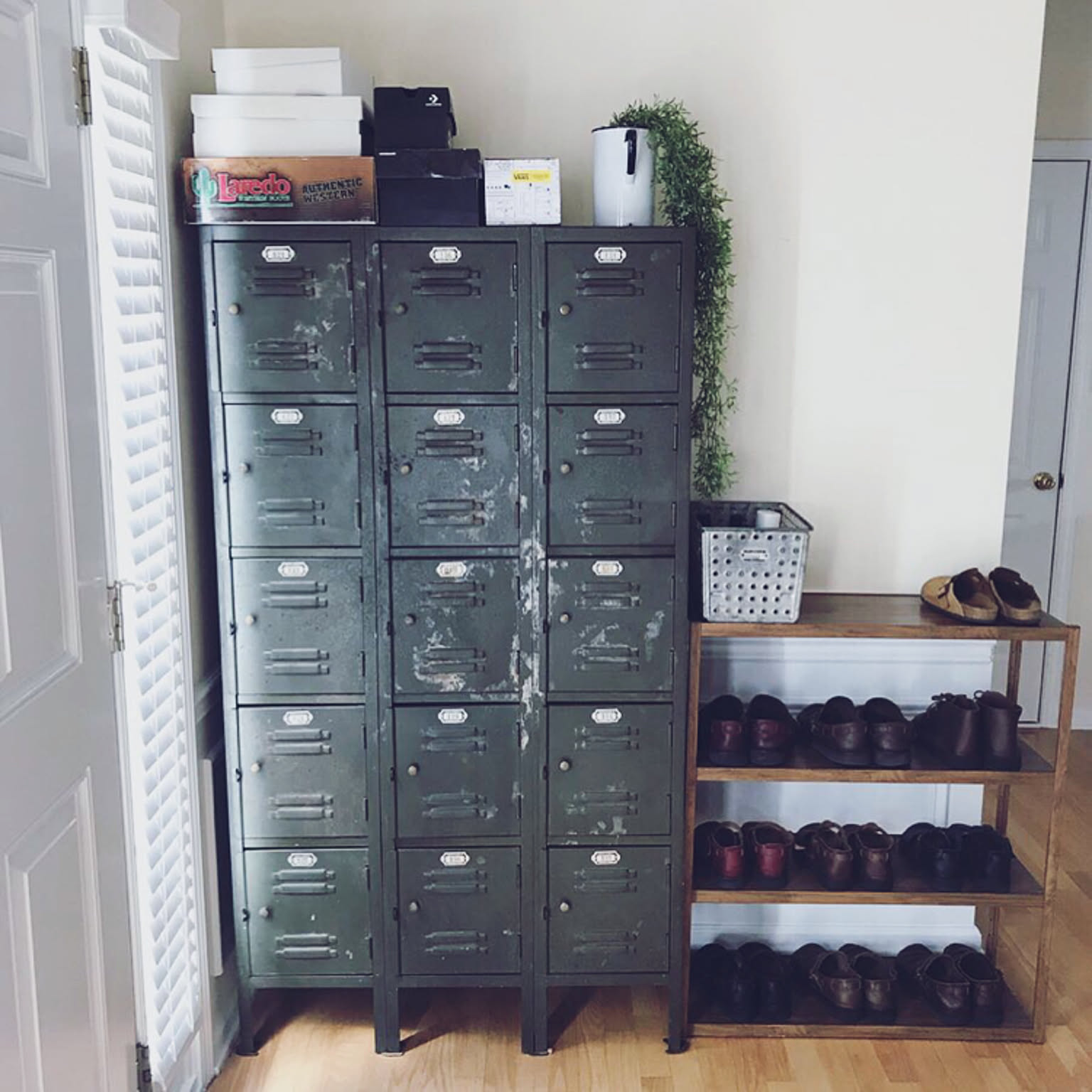 ヴィンテージ スチールロッカーのおしゃれなインテリア・部屋