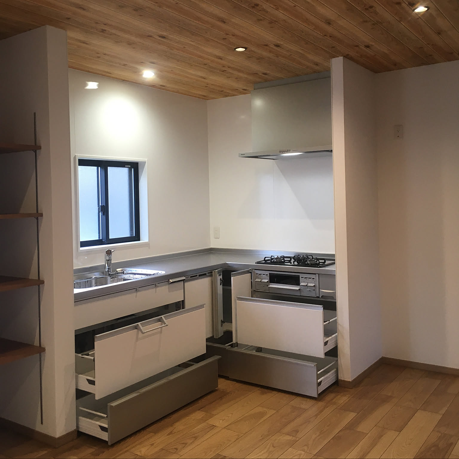 ステンレス天板 Panasonicキッチンのおすすめ商品とおしゃれな実例