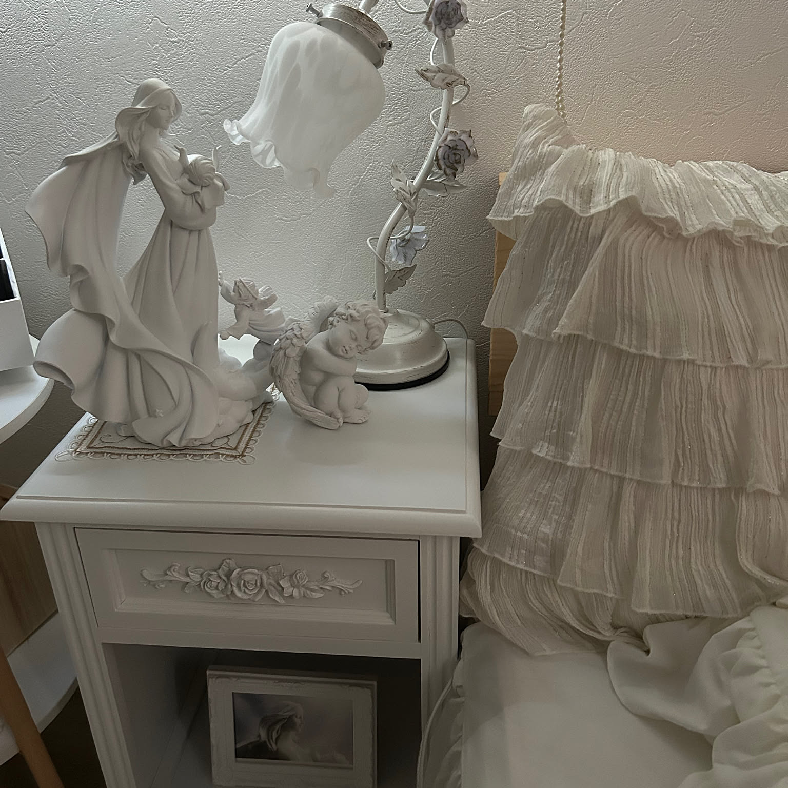 out わらちゃん様 窓辺 オブジェ ♪ ホワイトシャビー 97c438eff788b7895722b636fe7ba0