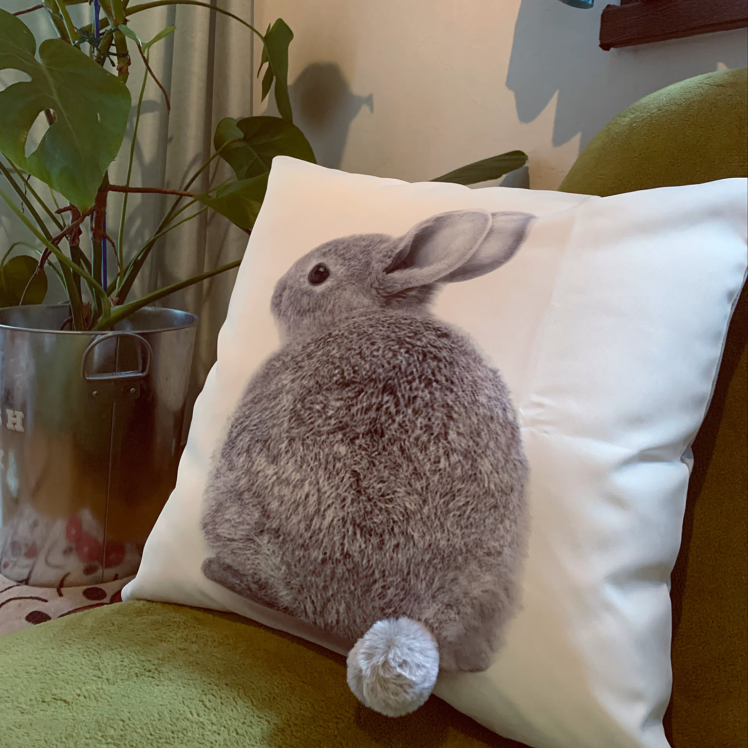 うさぎクッション　usagi cushion 未使用✨ ニトリ - ニトリ クッション うさぎの通販 by manmo's shop