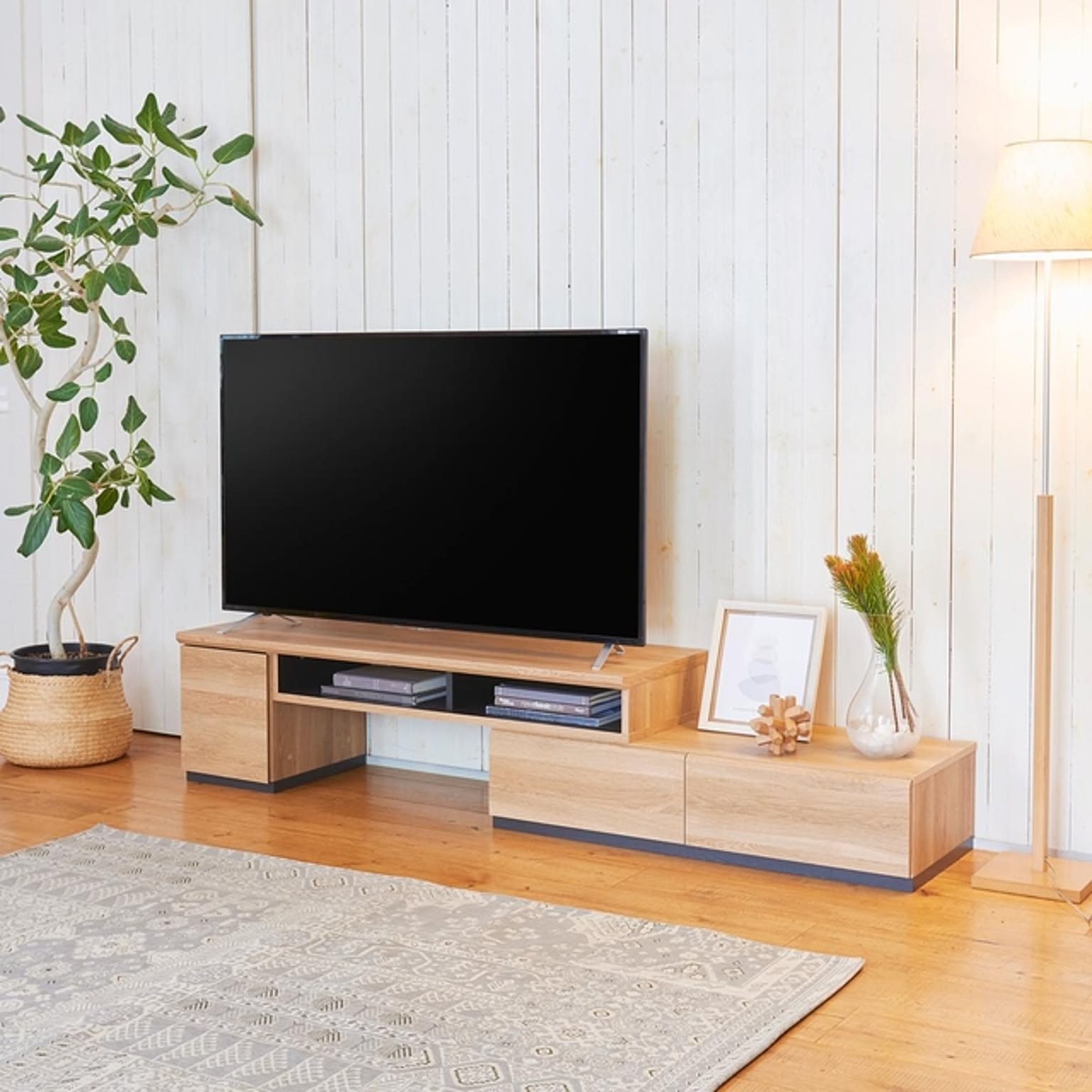 TVボード 55インチテレビのおすすめ商品とおしゃれな実例