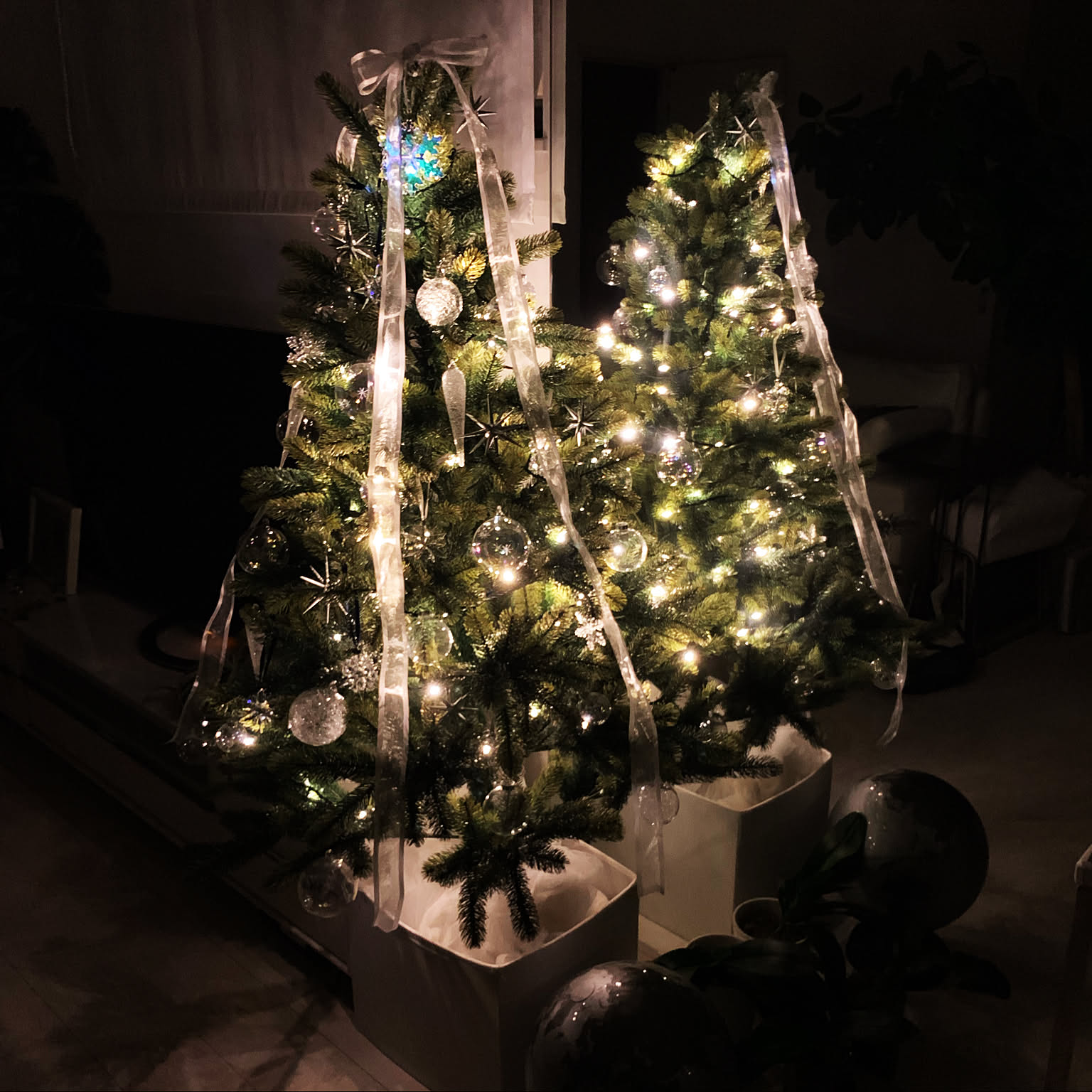 クリスマスショーウィンドウ　ディスプレイ城照明 クリスマスショーウィンドウ ディスプレイ城照明
