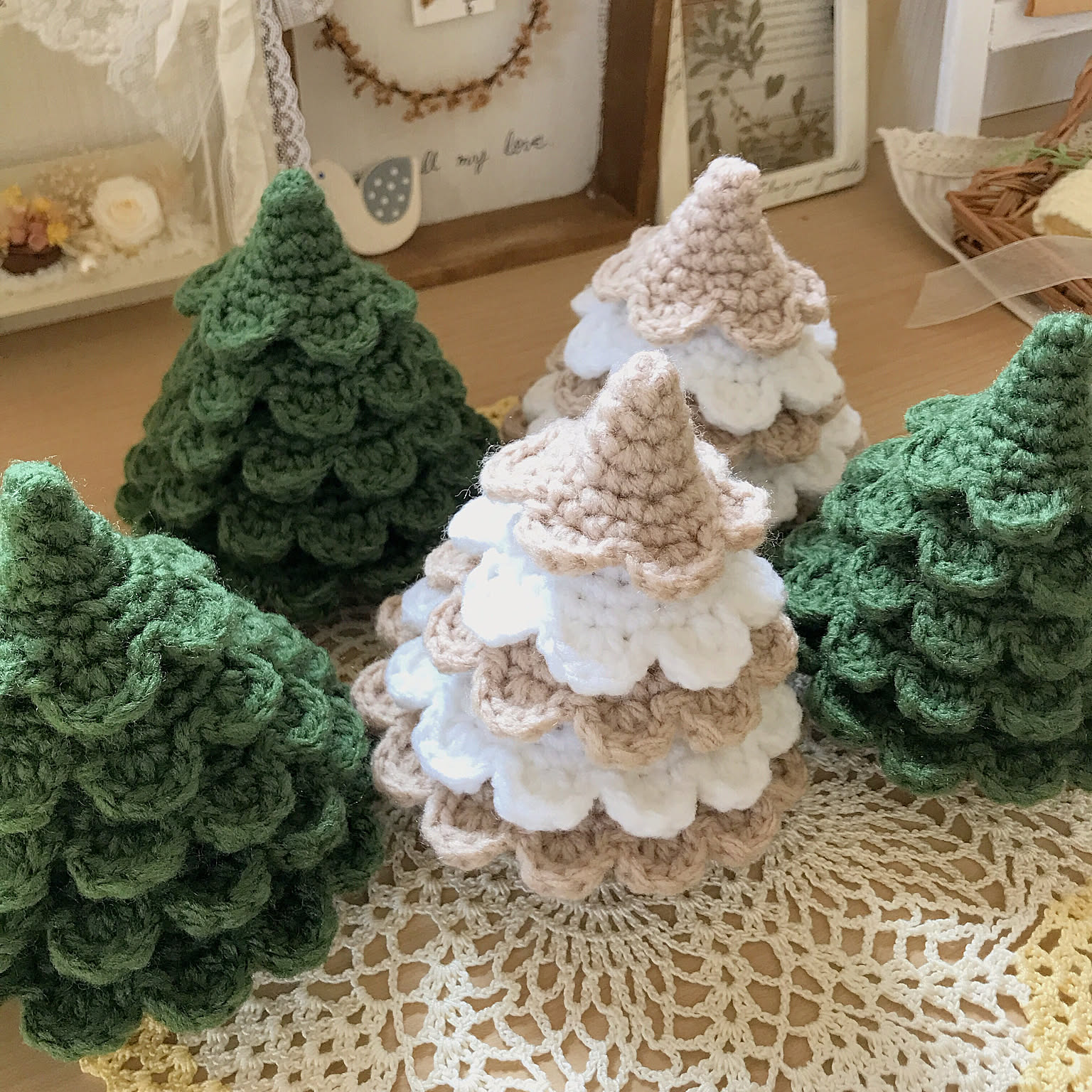 布リース*マシュマロミルク*　ガーランドセット BABY PANIER\" flower bucket | MARLMARL（マールマール）の出産祝い