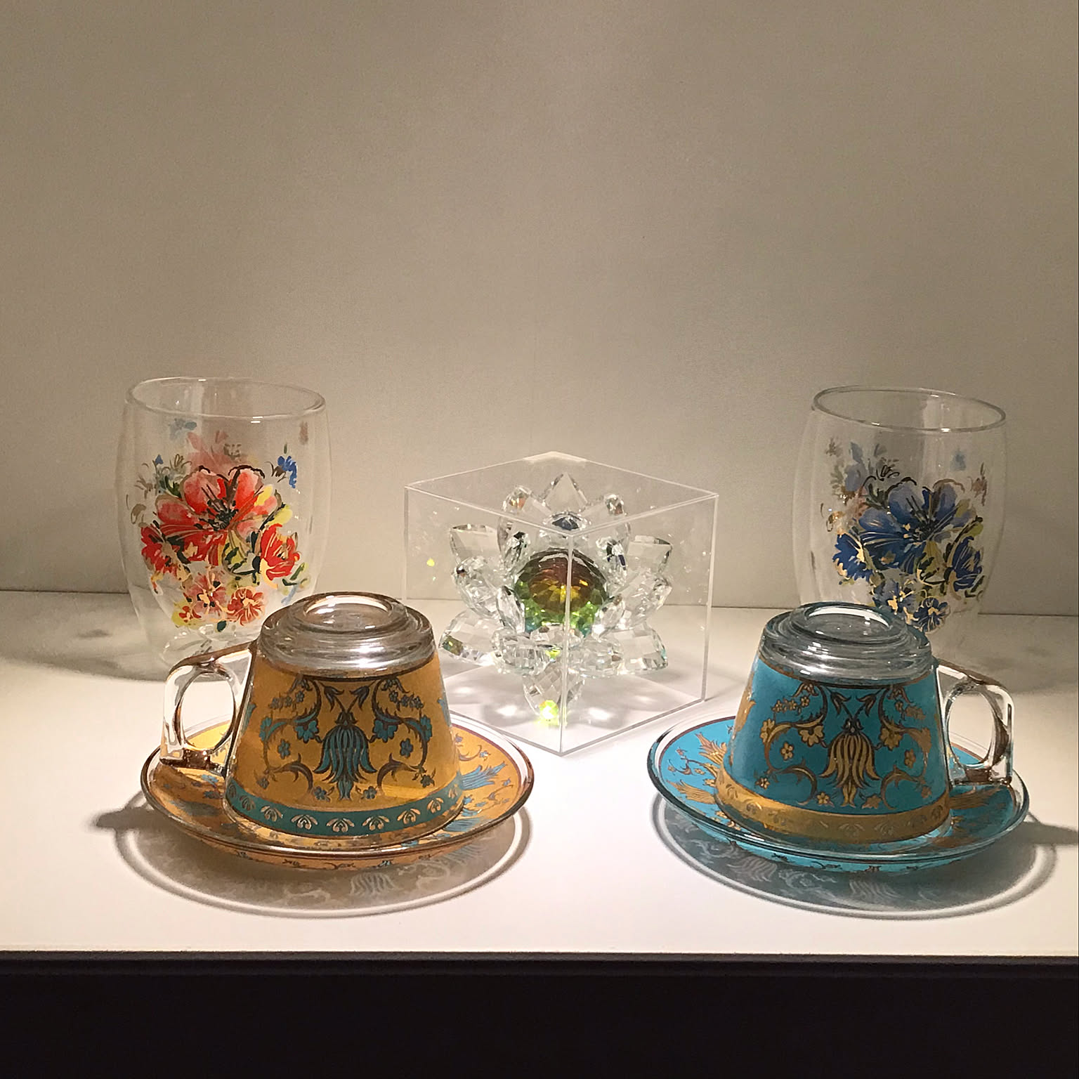 スワロフスキー ケース セット 置物 インテリア スワロフスキー 汽車 廃盤 置物 トレインセット 機関車