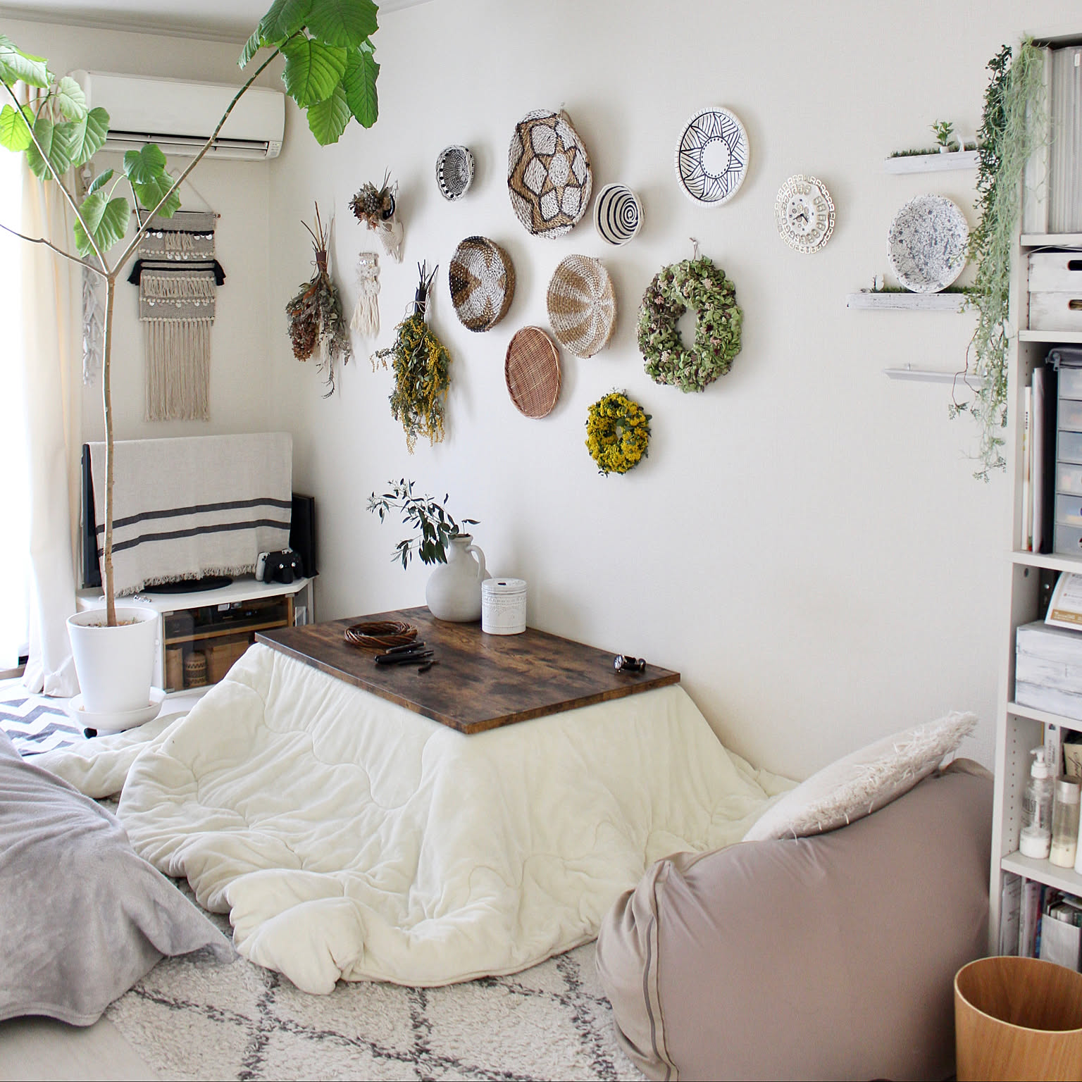 【ナチュラル】ヴィンテージ柄　コタツ おしゃれ こたつ　おしゃれ　ヴィンテージ ナチュラル】ヴィンテージ柄 コタツ おしゃれ こたつ おしゃれ