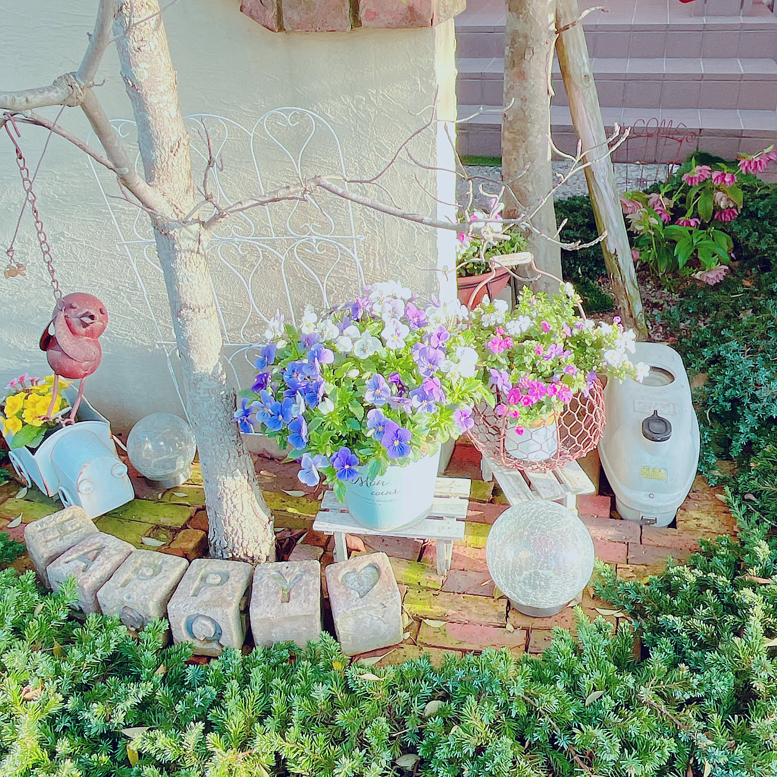 ☆選べるガーデンレンガ☆7種類からお好きな個数注文☆ガーデンオブジェ