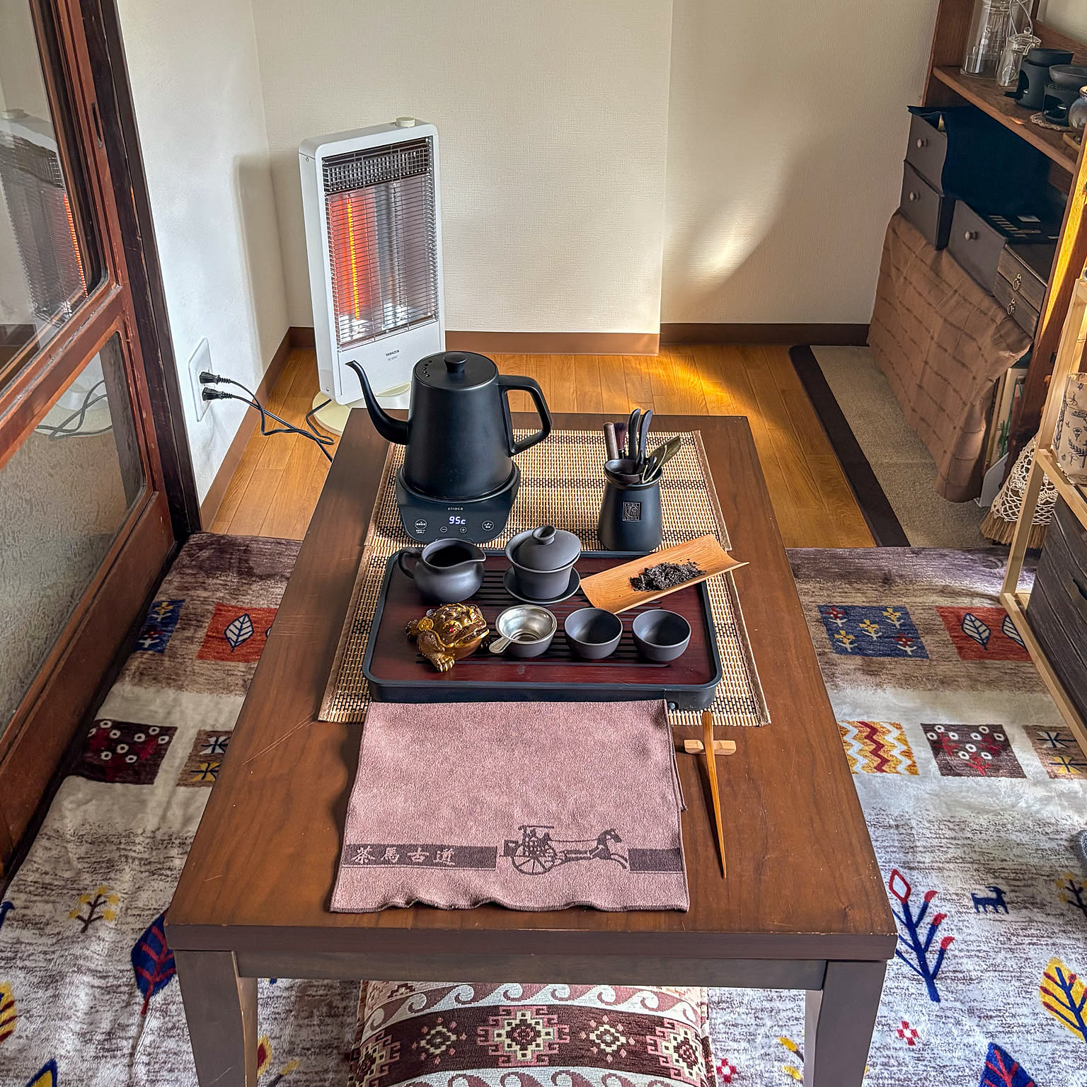 部屋全体 茶箱のおしゃれなアレンジ・飾り方のインテリア実例