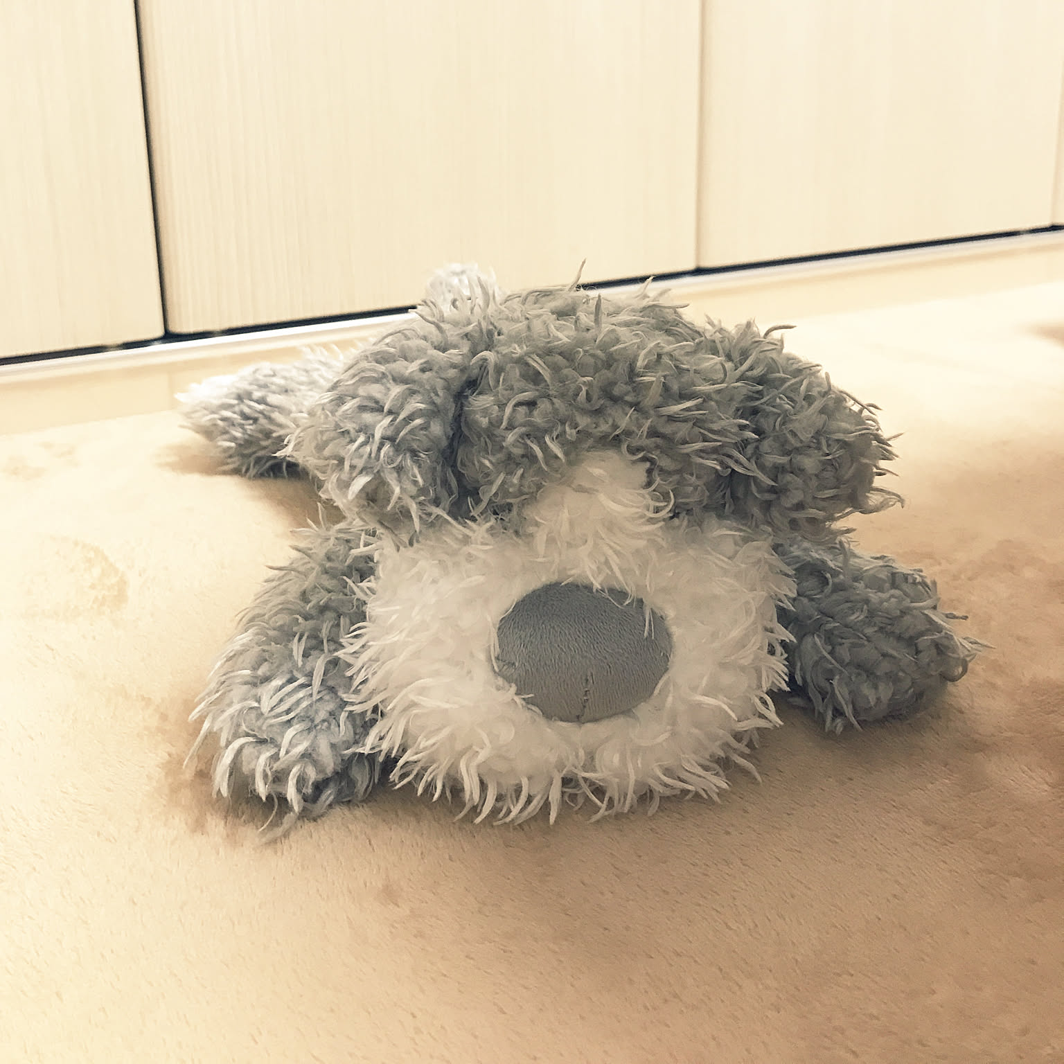 レア　ニトリ Nウォームぬいぐるみ S シュナウザーH 犬 ニトリ シュナウザー Nウォーム ぬいぐるみ セット - メルカリ
